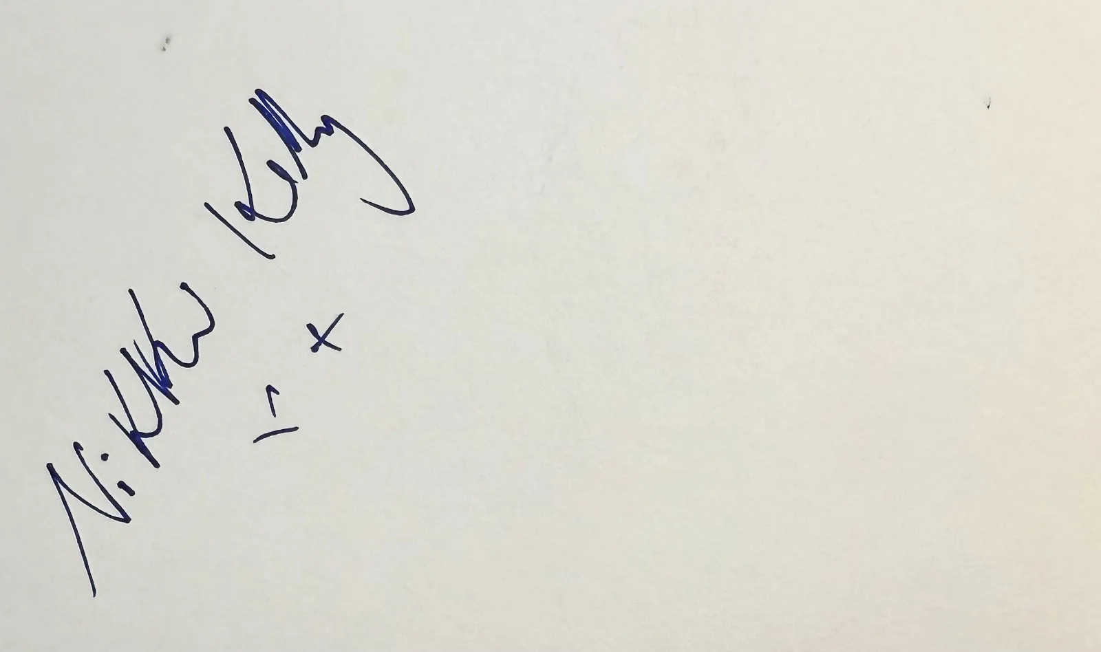 Nikki Kelly — NIKKI KELLY Signed Autographed 3x5 INDEX CARD You're Driving Me Crazy Hi-de-Hi!, изображение 3