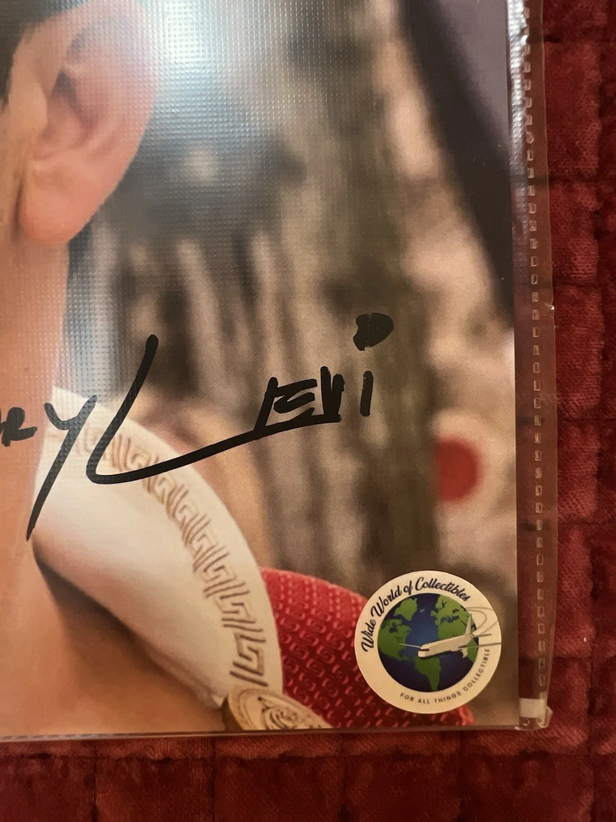 Zachary Levi Shazam 8x10 Signed Autographed Photo Picture with WWOC COA, изображение 3
