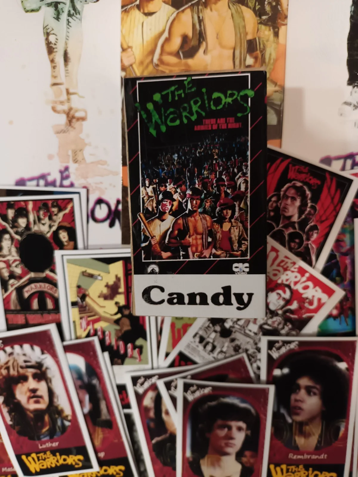 The Warriors 1979. 8 Glossy bookmarkers + 52 Mini Art Cards + 1 Box. New., image 2