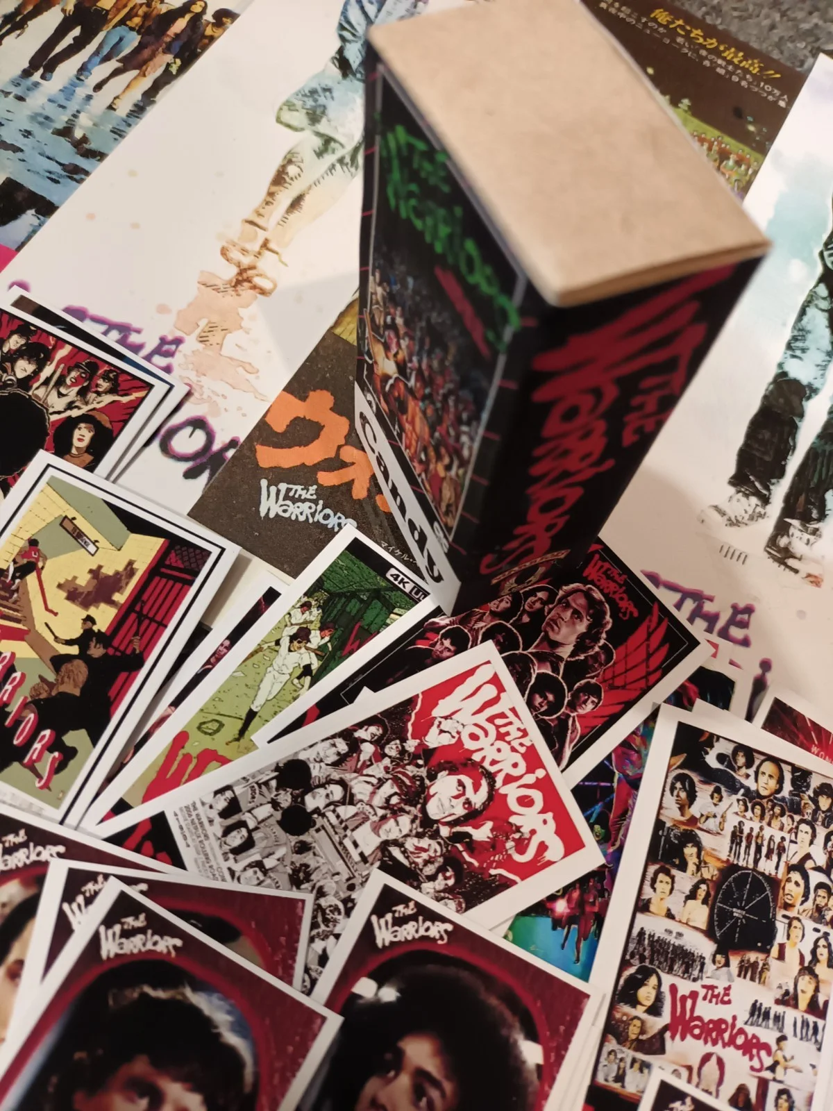 The Warriors 1979. 8 Glossy bookmarkers + 52 Mini Art Cards + 1 Box. New., image 4