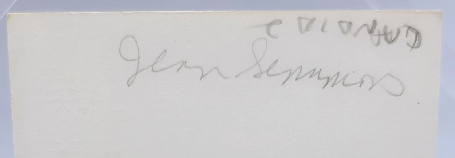 Jean Simmons — Vintage Black & White Hand Signed Photo Autograph Jean Simmons #1, image 3