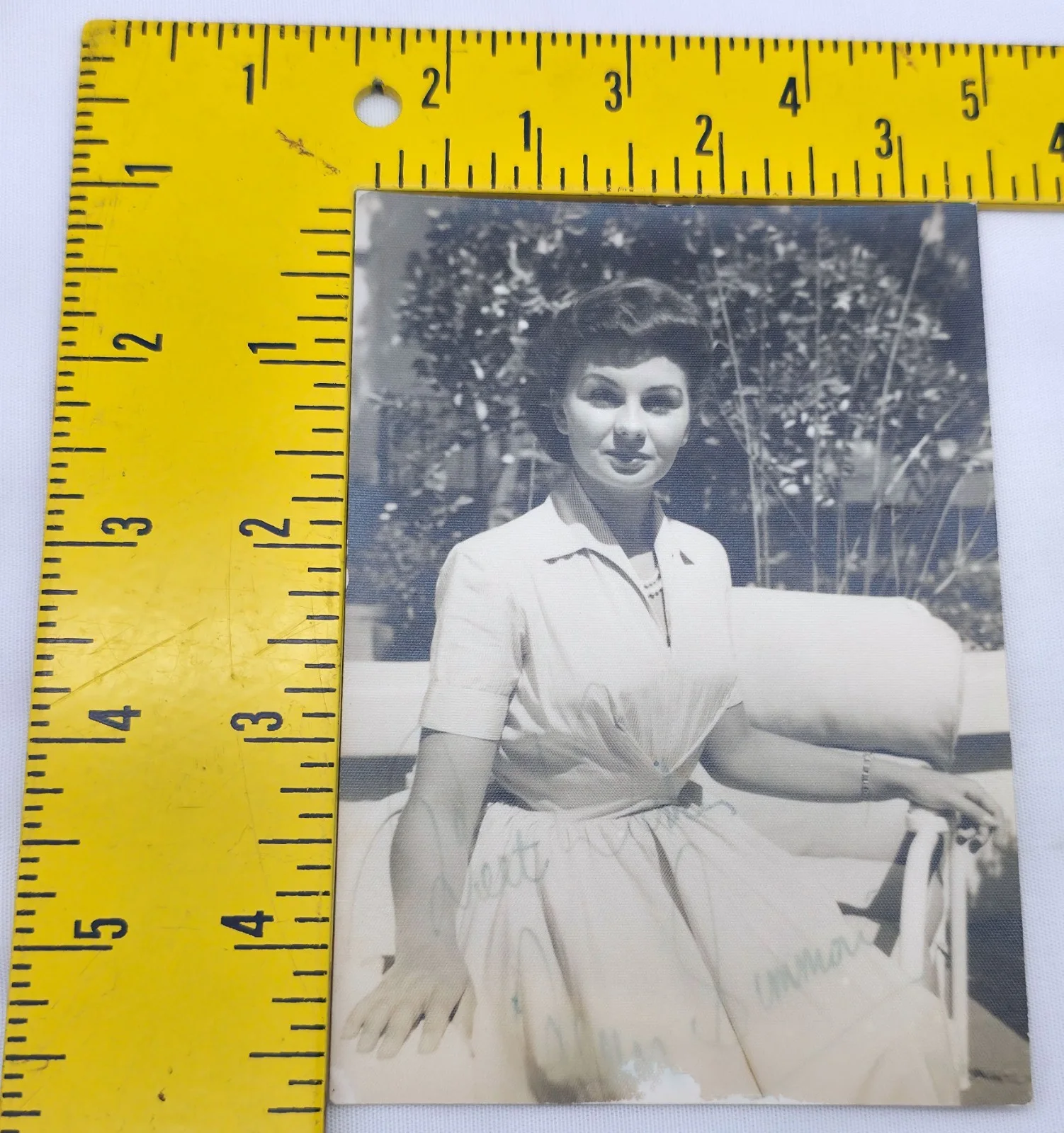 Jean Simmons — Vintage Black & White Hand Signed Photo Autograph Jean Simmons #1, image 4
