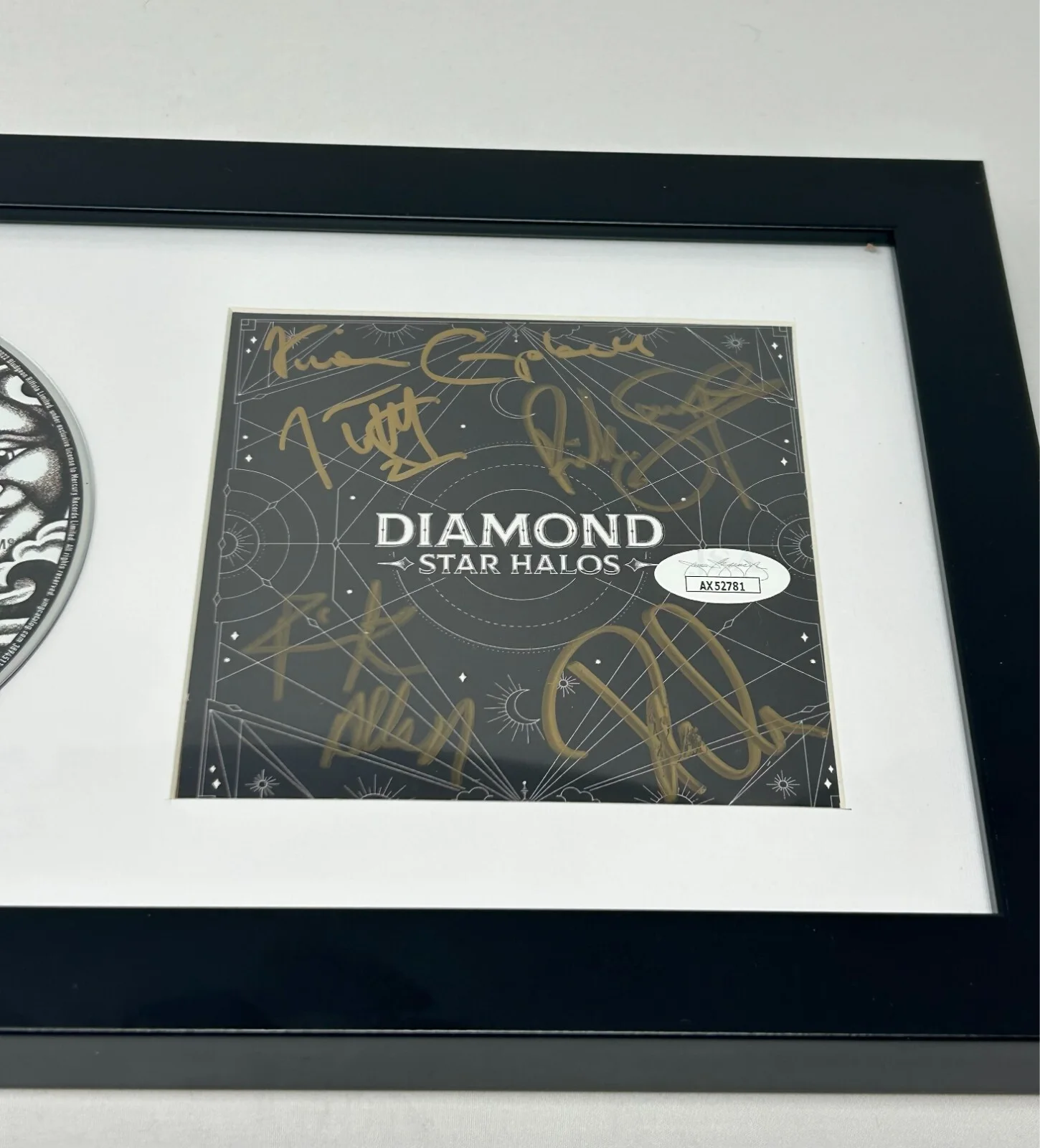 Def Leppard signed Diamond Star Halos CD Cover JSA COA, image 2