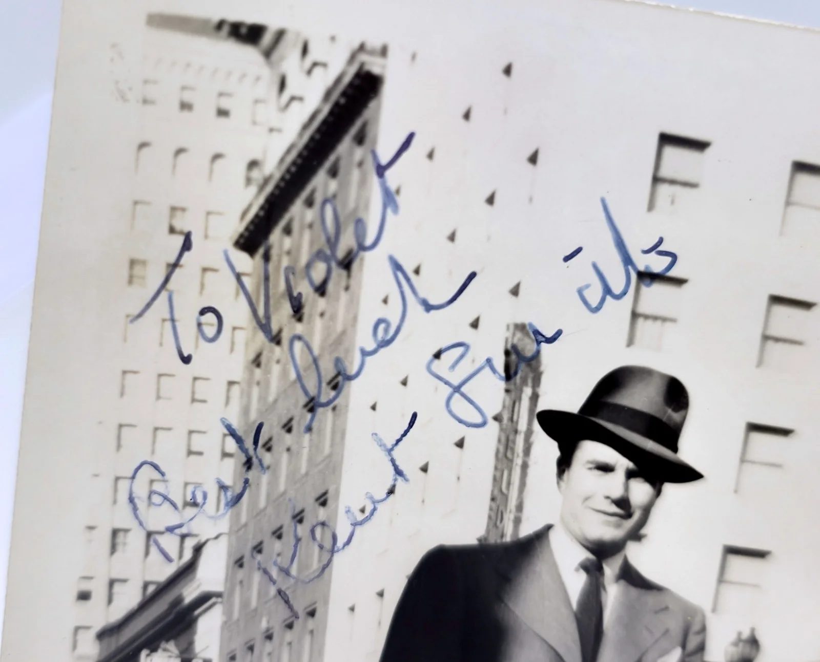 Kent Smith — Early Vintage 1950s B&W Hand Signed Candid Photo Autograph Kent Smith #2, изображение 2
