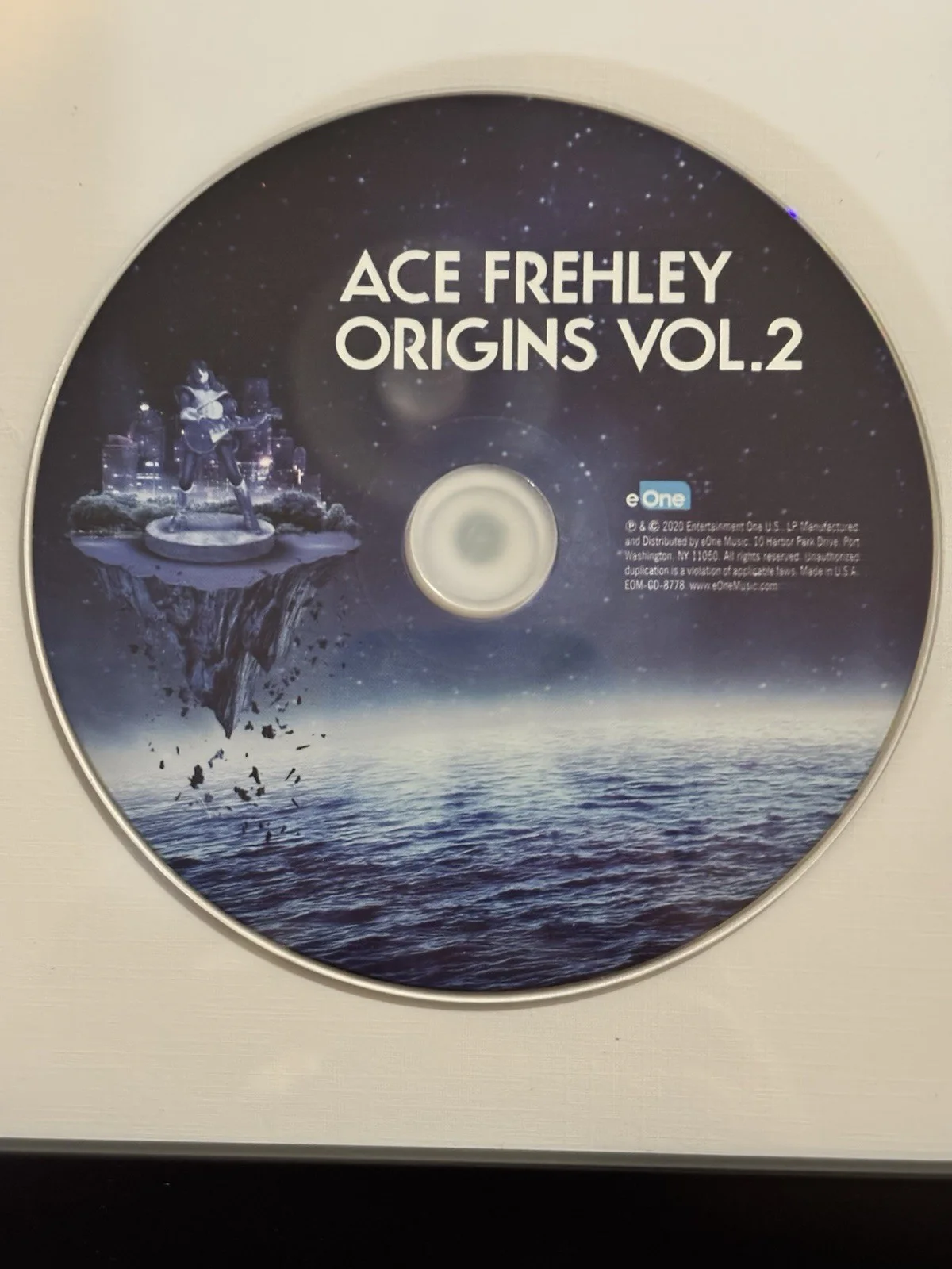 Ace Frehley Signed Origins Vol. 2 CD Framed JSA Authentic KISS, image 3