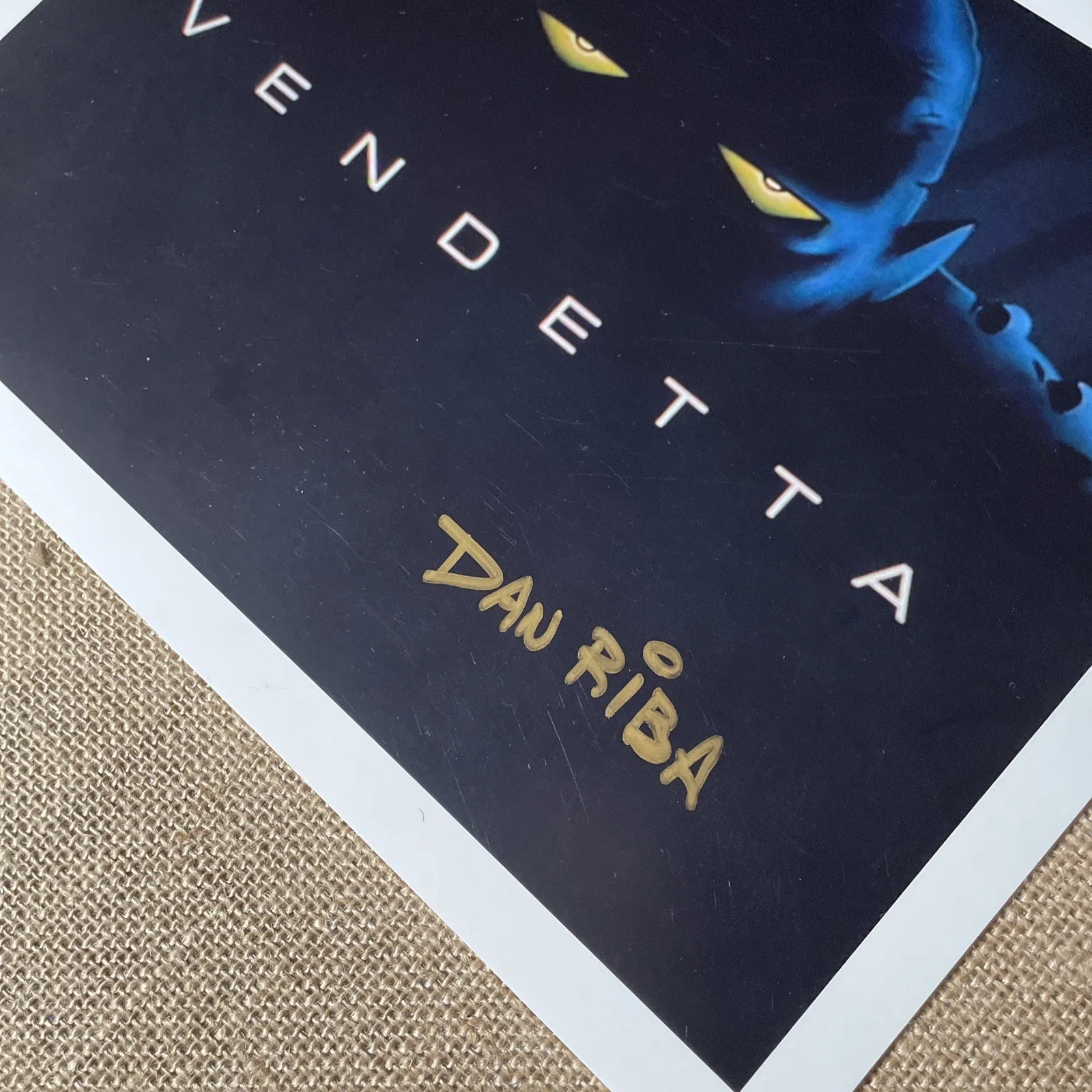 Dan Riba — DAN RIBA Signed Batman Animated Series photo Picture Autograph Dc Comics P1, изображение 2
