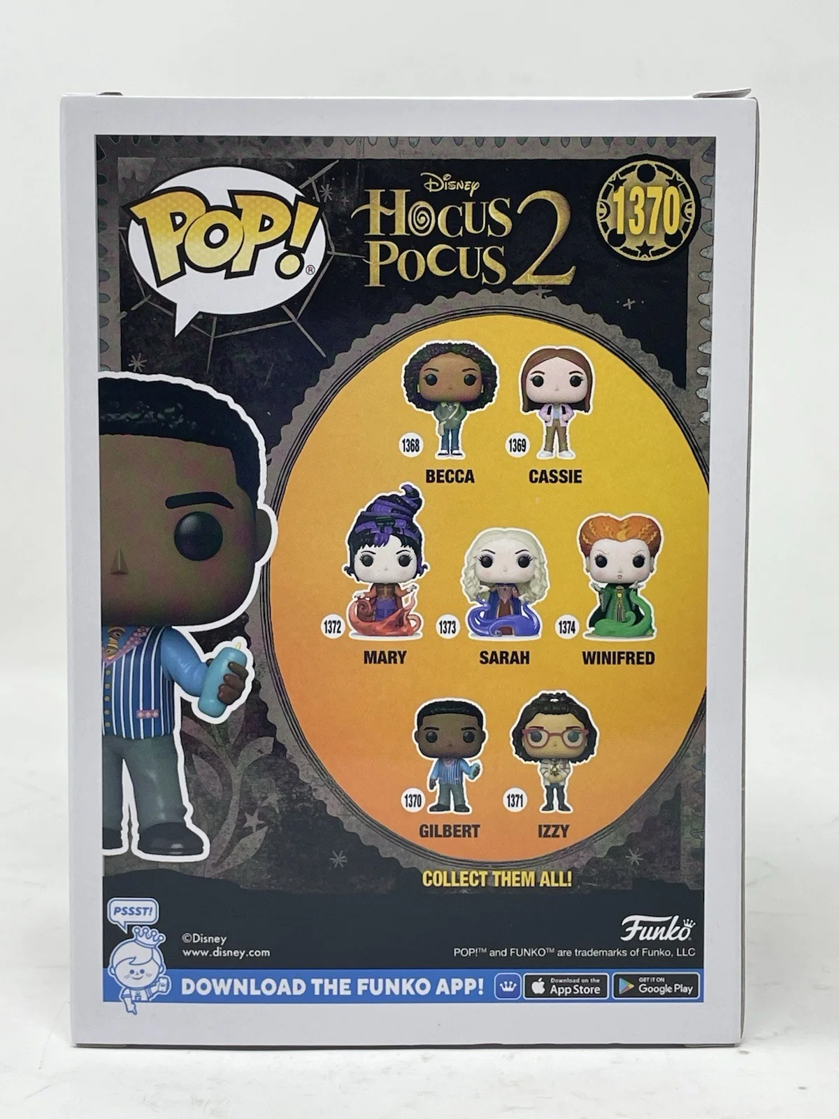 Sam Richardson — Sam Richardson "Hocus Pocus 2" Signed Gilbert Funko Pop #1370 Autograph ACOA COA, image 5