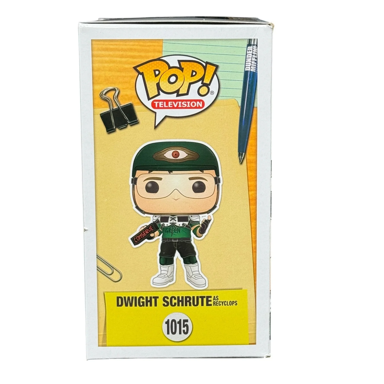 Rainn Wilson — Rainn Wilson Signed Dwight Schrute Funko Pop 1015 Office Autograph Beckett COA, image 4