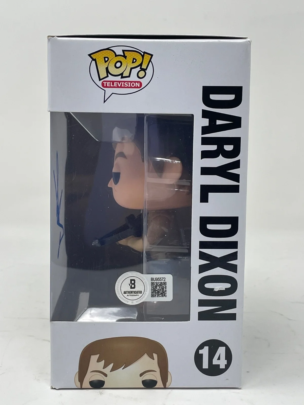 Norman Reedus — Norman Reedus The Walking Dead Signed Autograph Daryl Dixon Funko Pop 14 Beckett, изображение 3