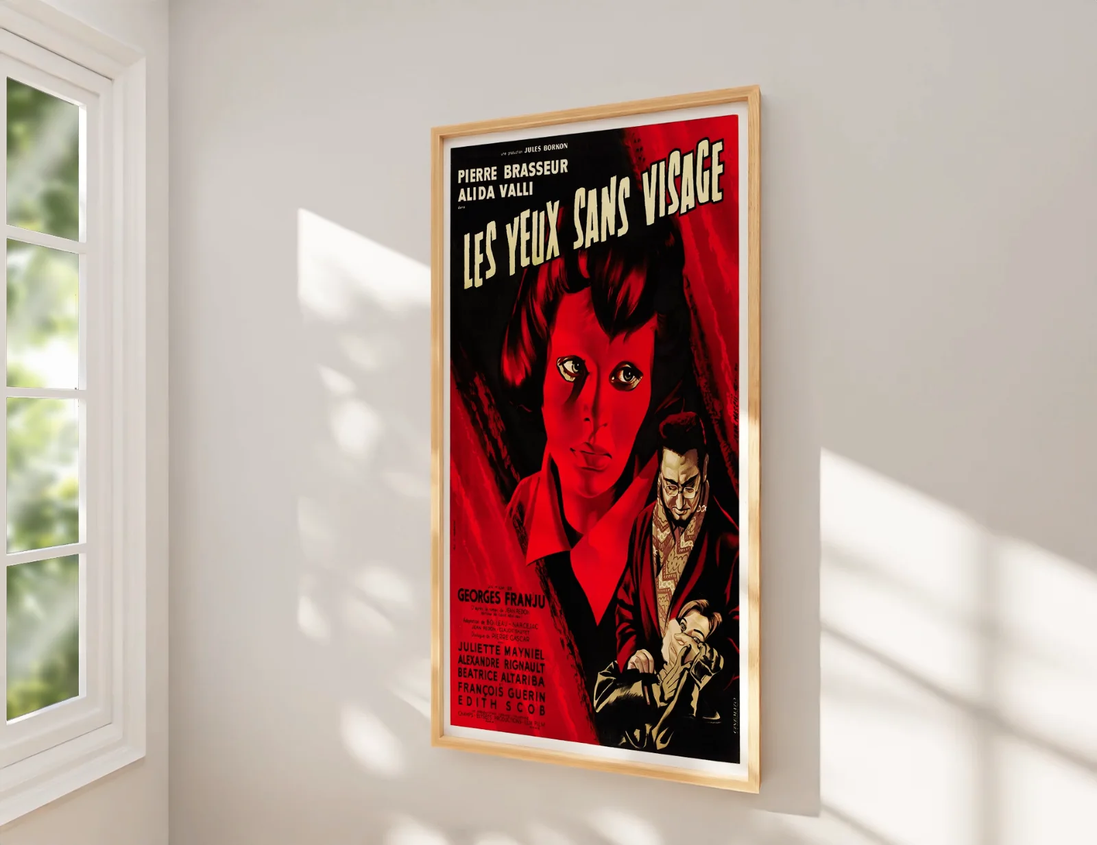 Les Yeux Sans Visage - 1960 French Horror - Restored Moyenne 23.6" x 31.5", изображение 2