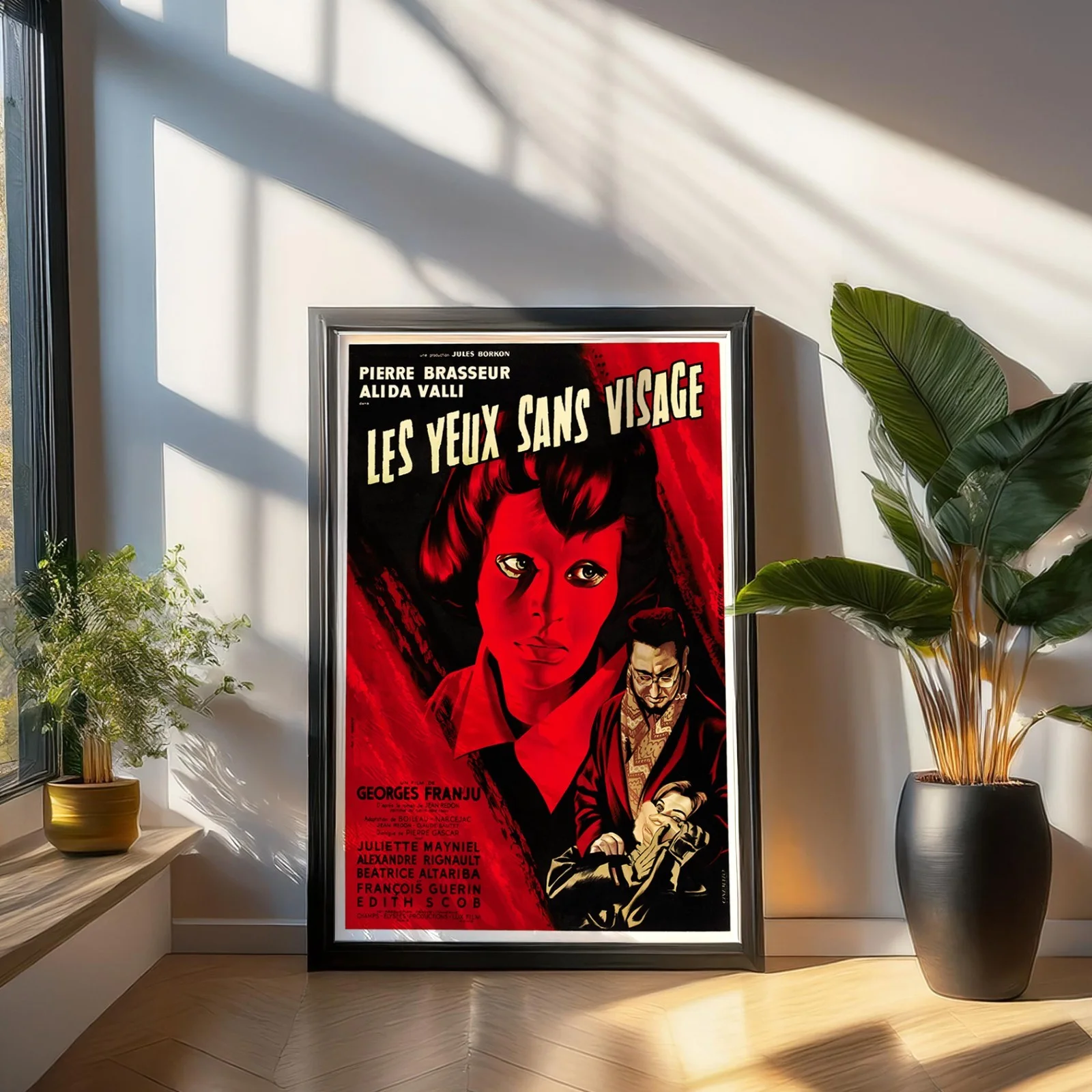 Les Yeux Sans Visage - 1960 French Horror - Restored Moyenne 23.6" x 31.5", изображение 3