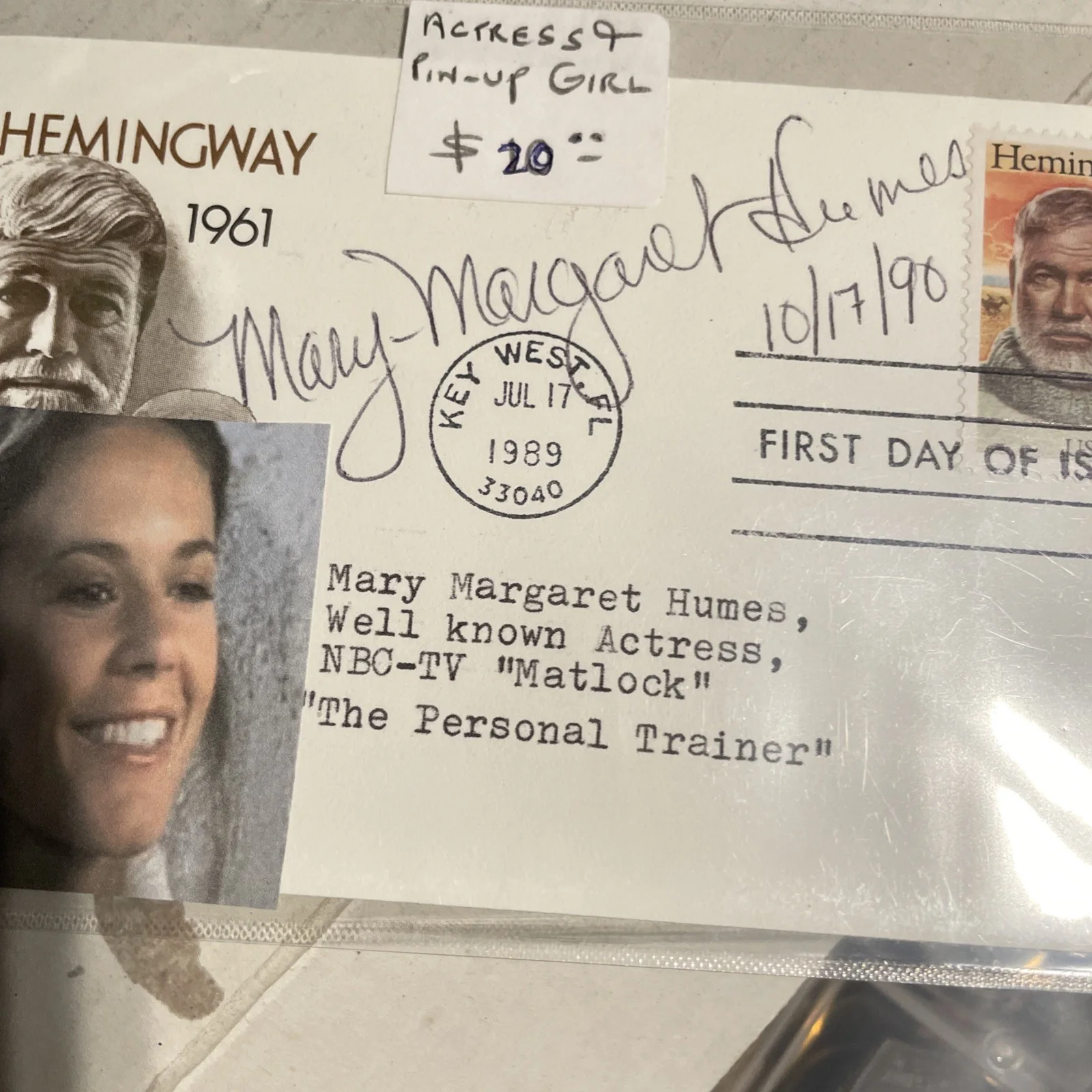 Mary Margaret Humes SIGNED Photo Movie TV Actress Matlock, изображение 5