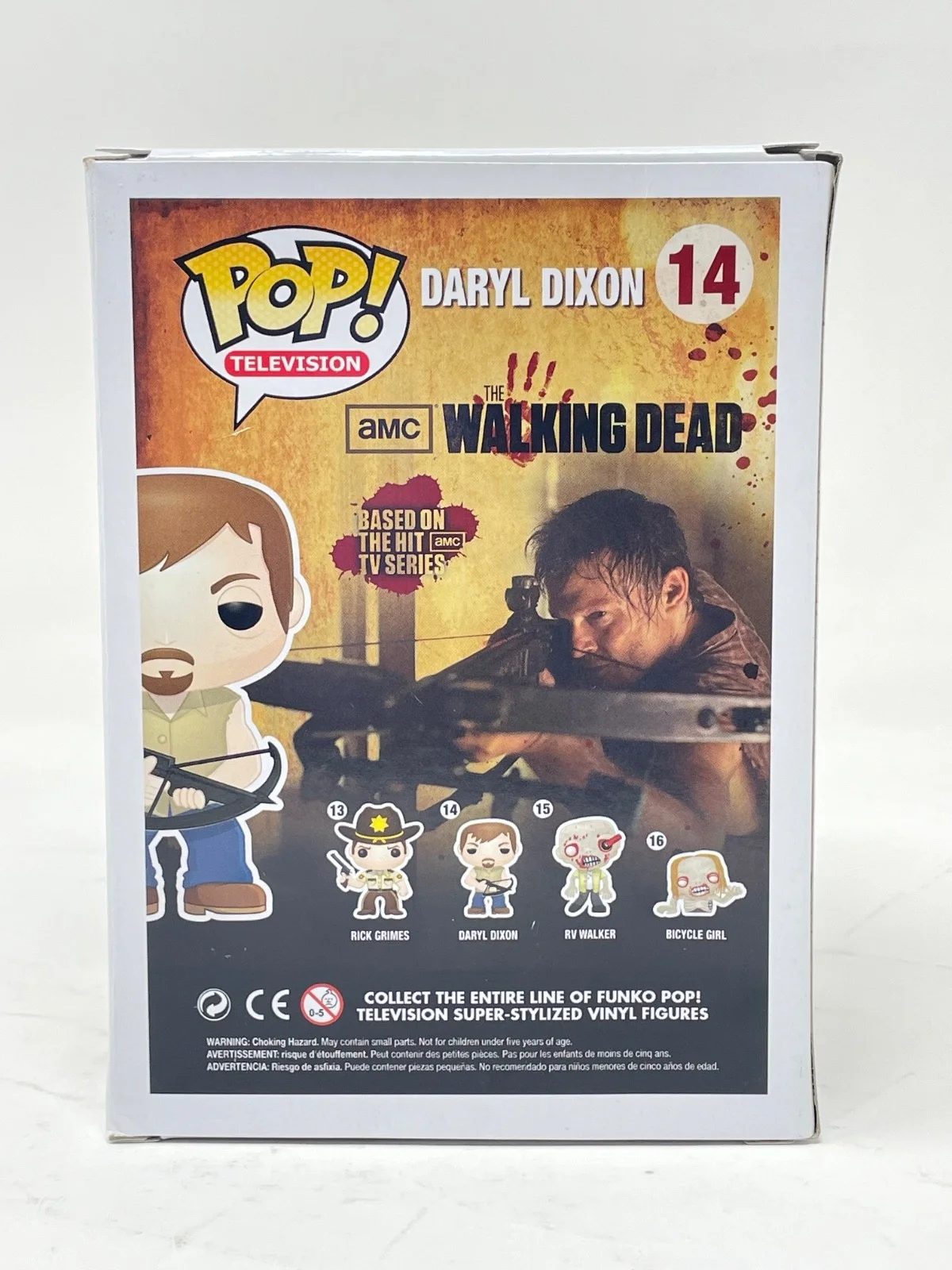 Norman Reedus — Norman Reedus Signed The Walking Dead Daryl Dixon Funko Pop 14 Autograph BAS COA, изображение 4
