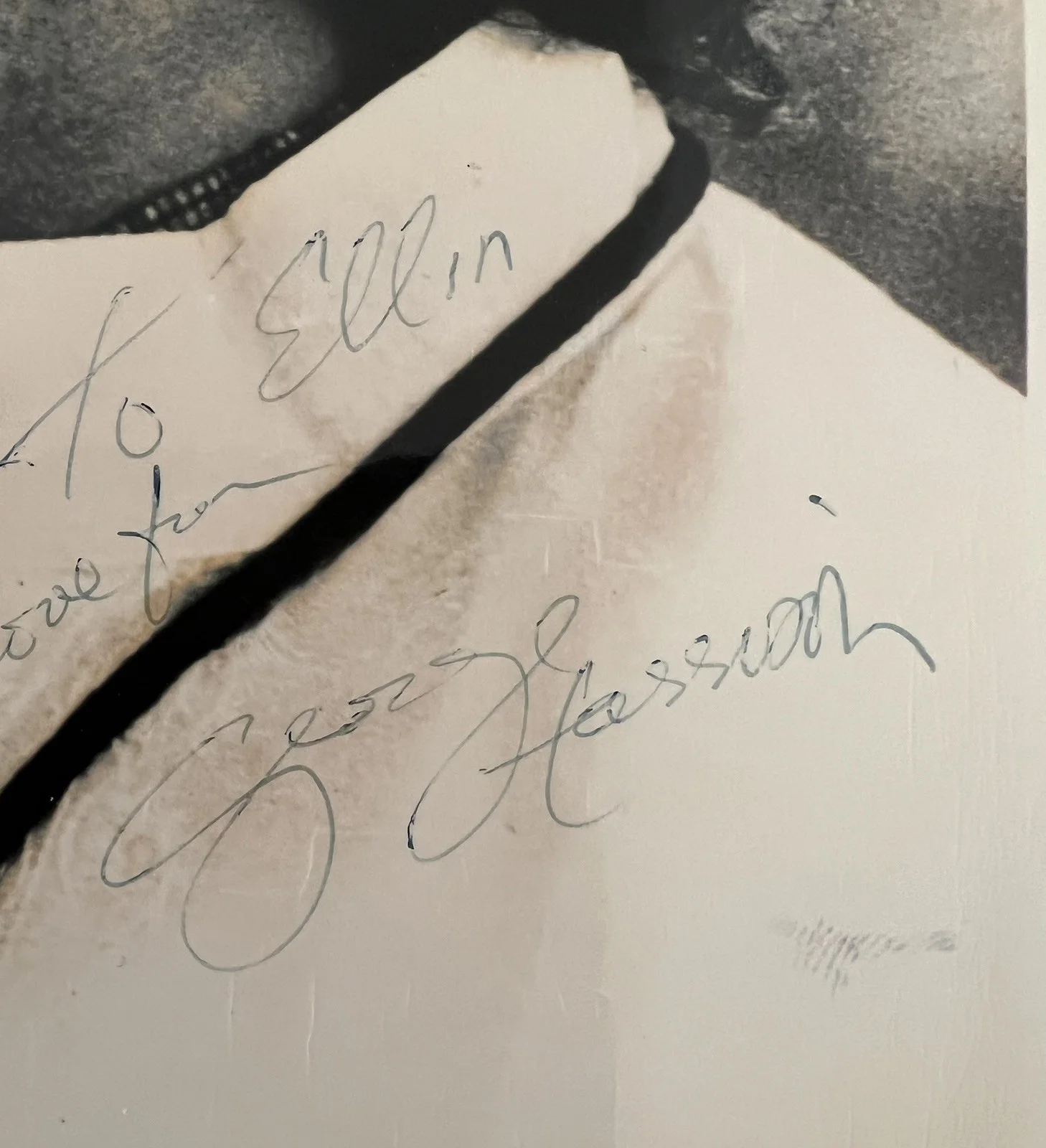 George Harrison Signed Photo Beckett COA The Beatles Autograph 8x10 BAS, изображение 2