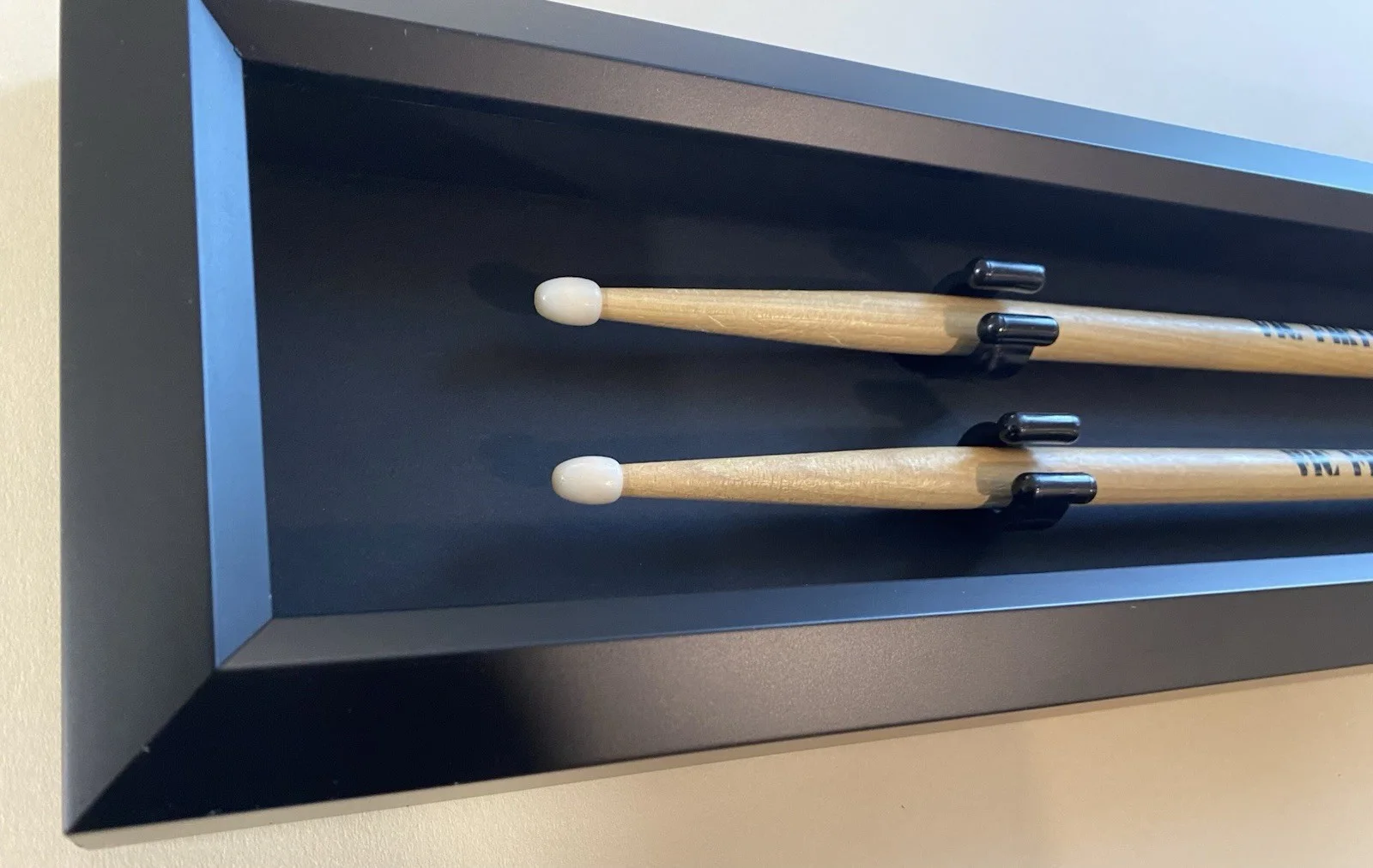 2 Drumstick Display Case. Easy Mounting. Drumstick Frame. Displays 2 Drumsticks, image 2