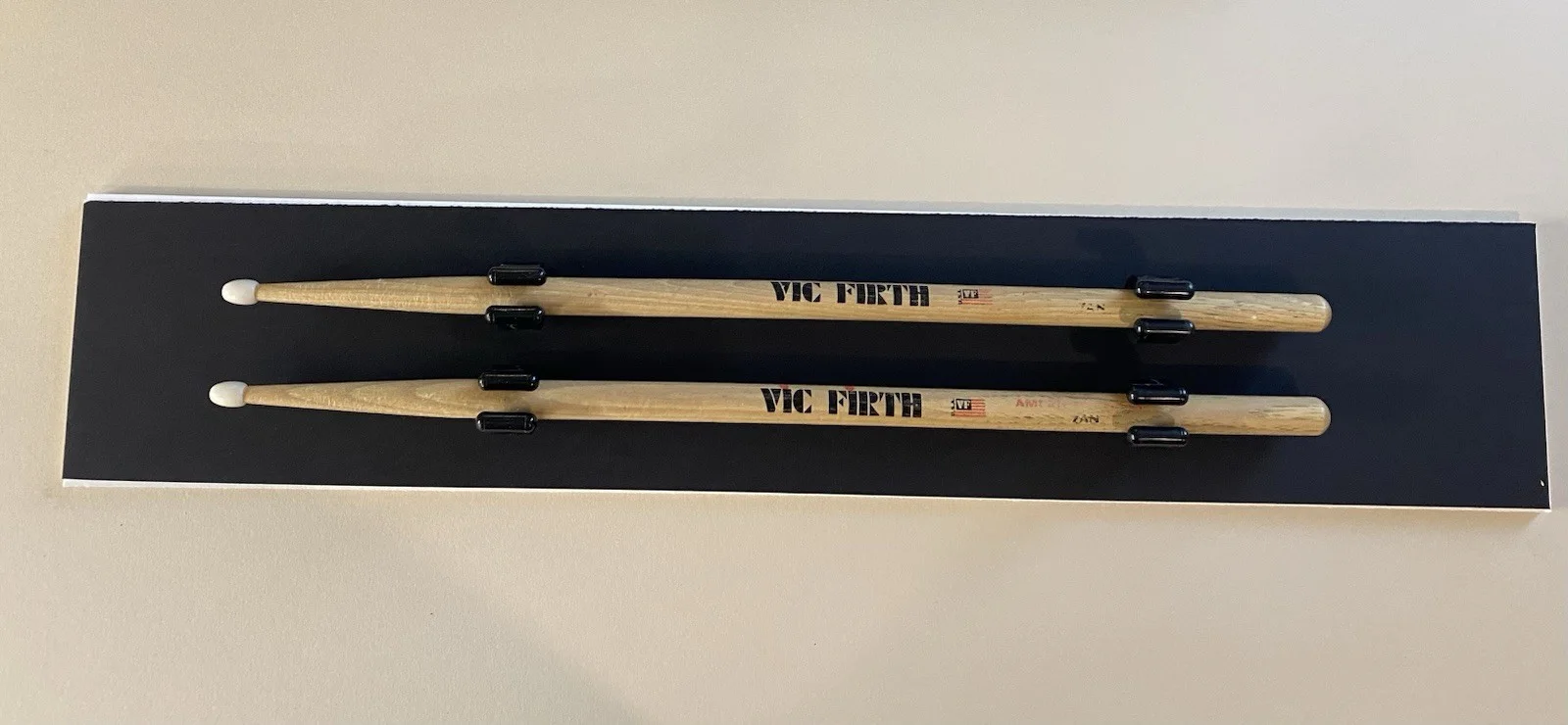 2 Drumstick Display Case. Easy Mounting. Drumstick Frame. Displays 2 Drumsticks, image 4