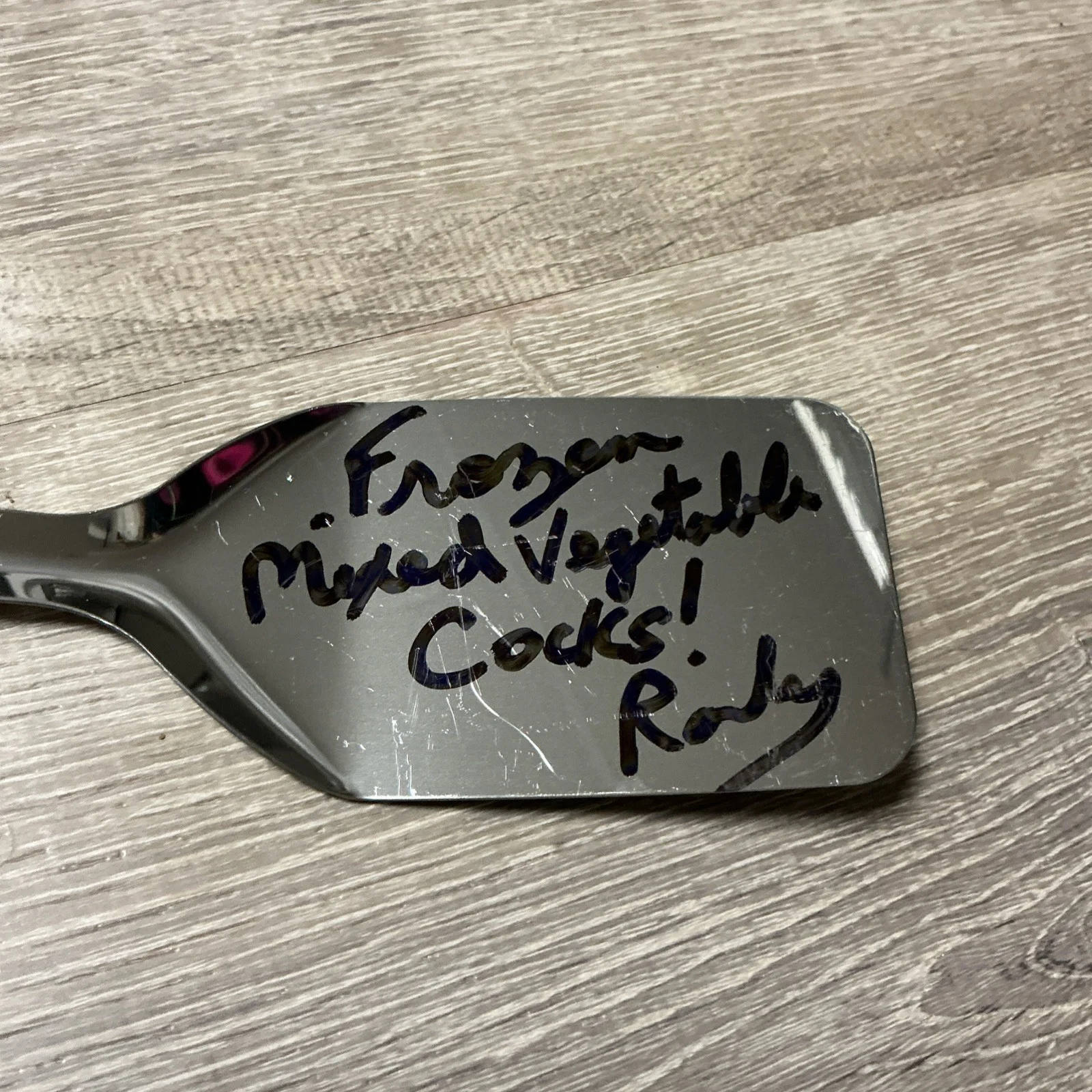 Randy From Trailer Park Boys Signed Autograph Grill Cooking Spatula, image 2