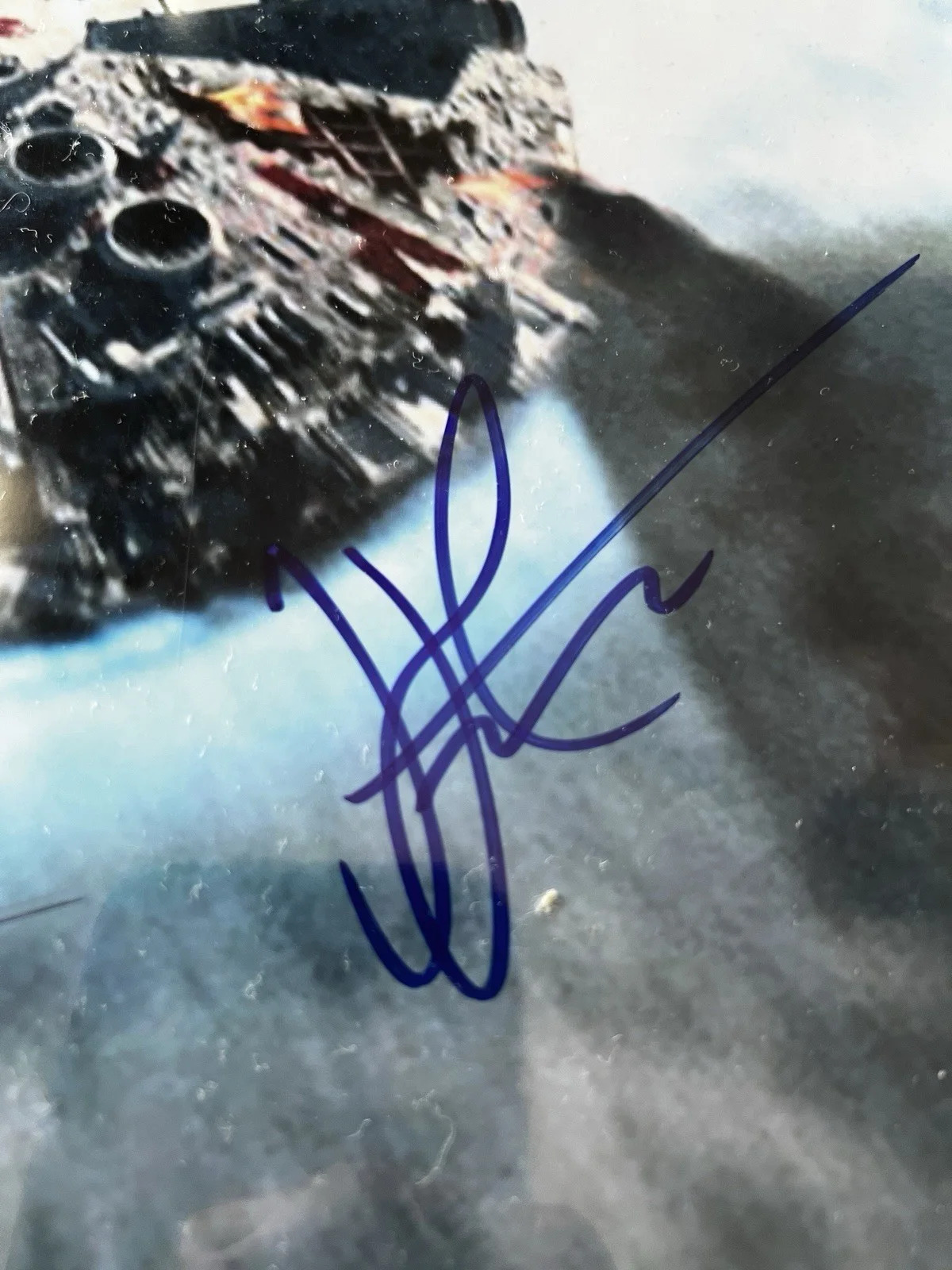 George Lucas — George Lucas & JJ Abrams Signed Star Wars 11x17 Photo Proof w/COA, image 3
