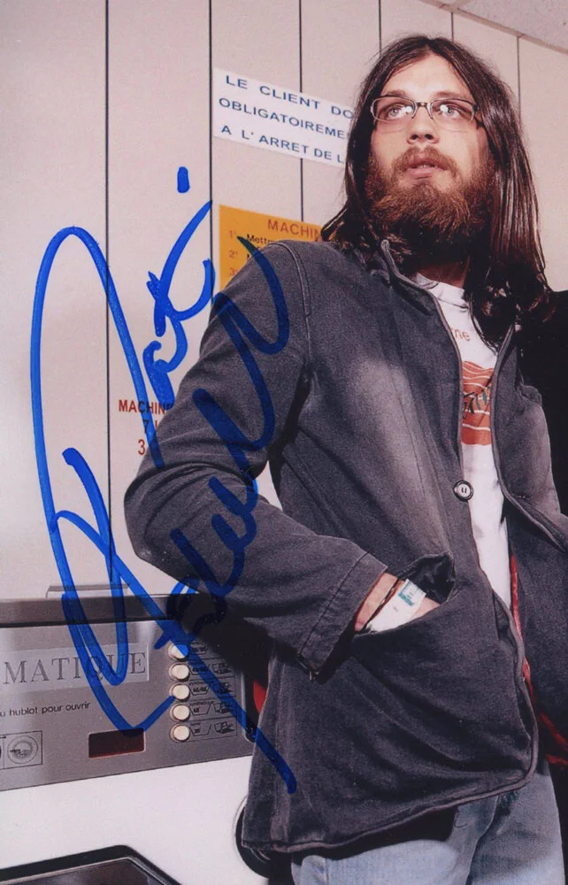 CALEB FOLLOWILL - KINGS OF LEON — KINGS OF LEON signed 8x10 Photo PROOF Caleb Followill & Nathan ACOA COA Rare, изображение 4