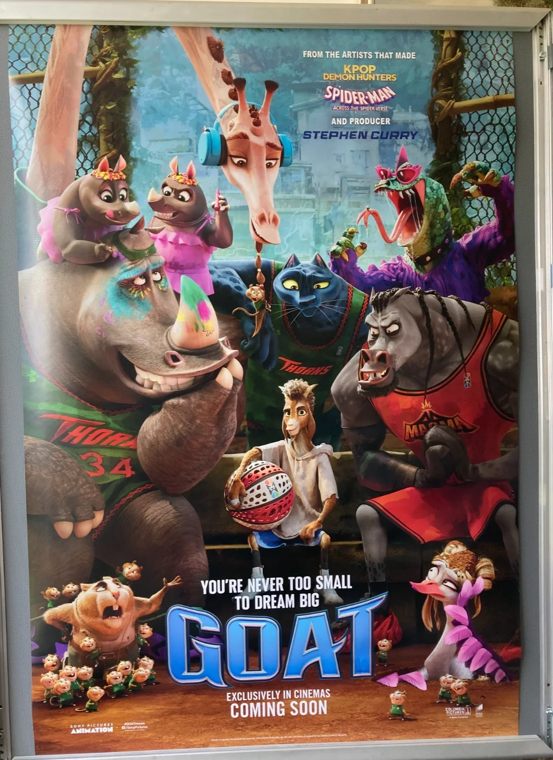 Cinema Poster: GOAT 2026 (One Sheet) Caleb McLaughlin Gabrielle Union, изображение 2