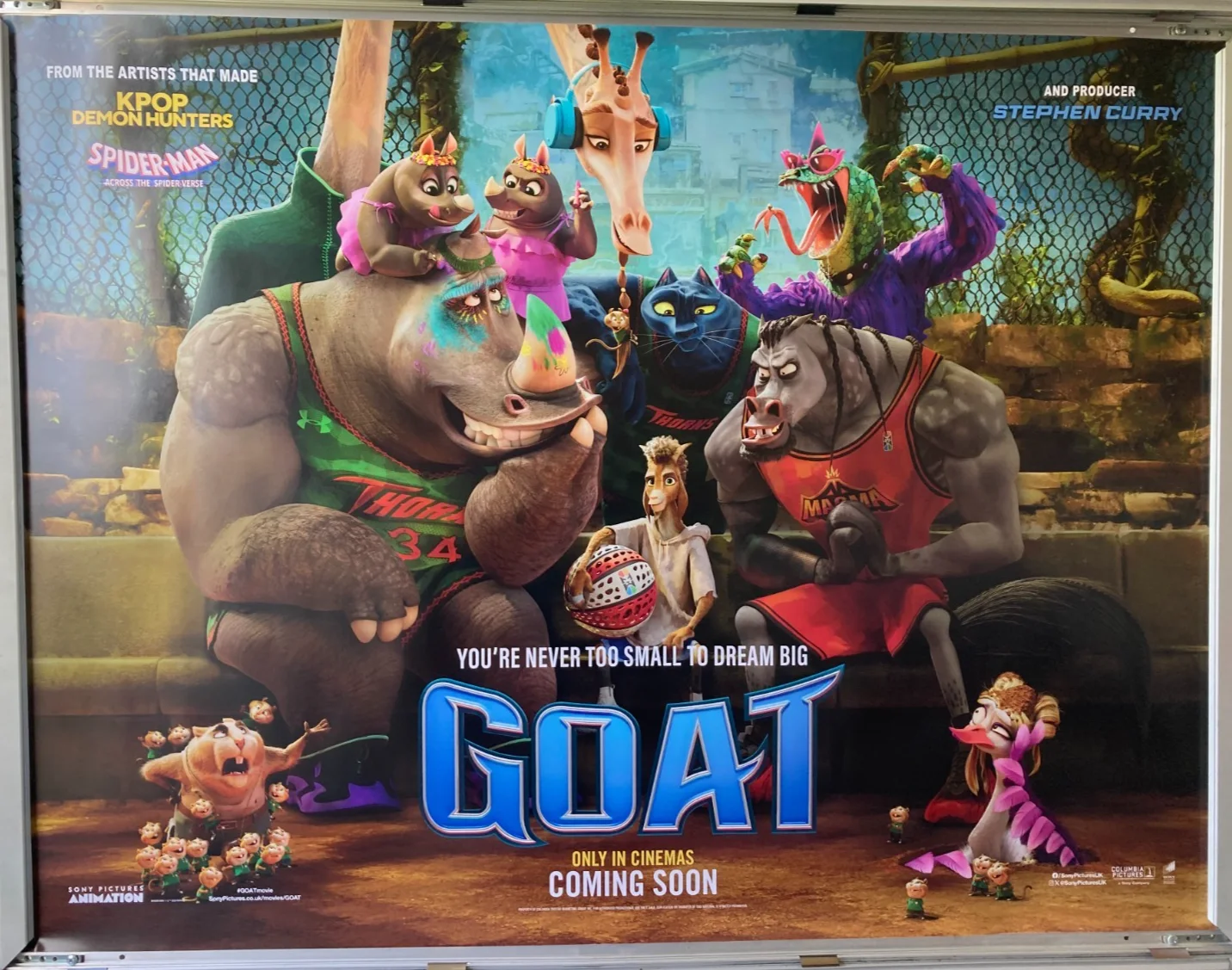 Cinema Poster: GOAT 2026 (Quad) Caleb McLaughlin Gabrielle Union, изображение 2