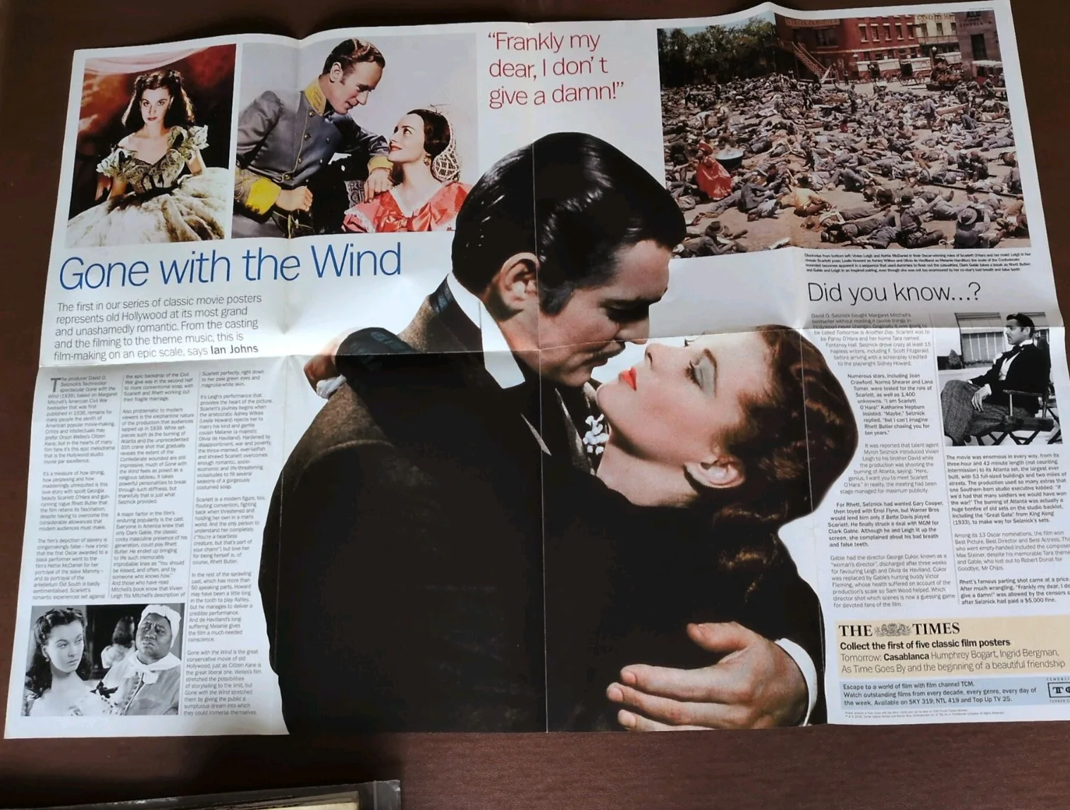 Gone With the Wind Poster (The Times), image 2