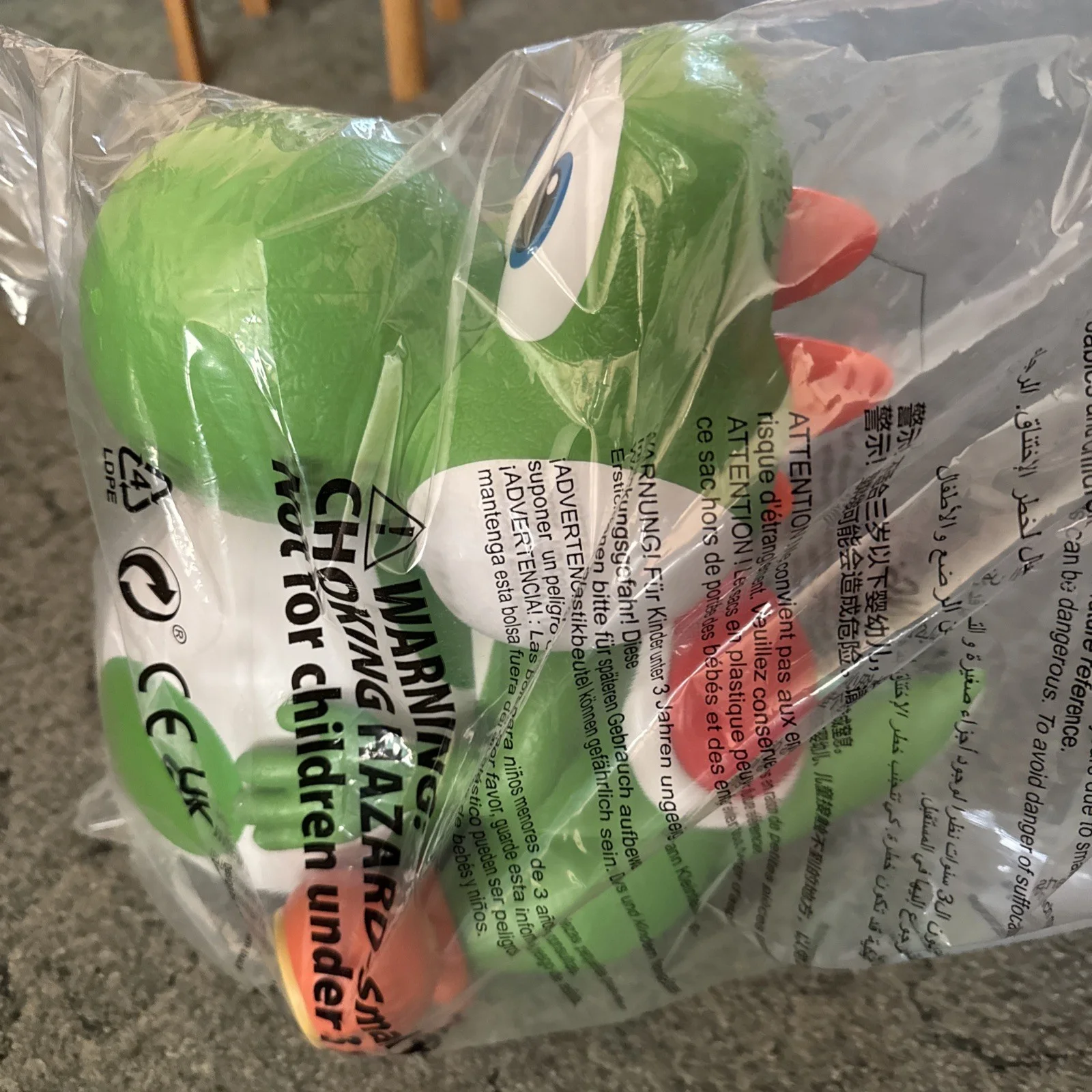 SEALED Super Mario Galaxy Yoshi Popcorn Bucket Authentic Theater Exclusive NEW, изображение 2