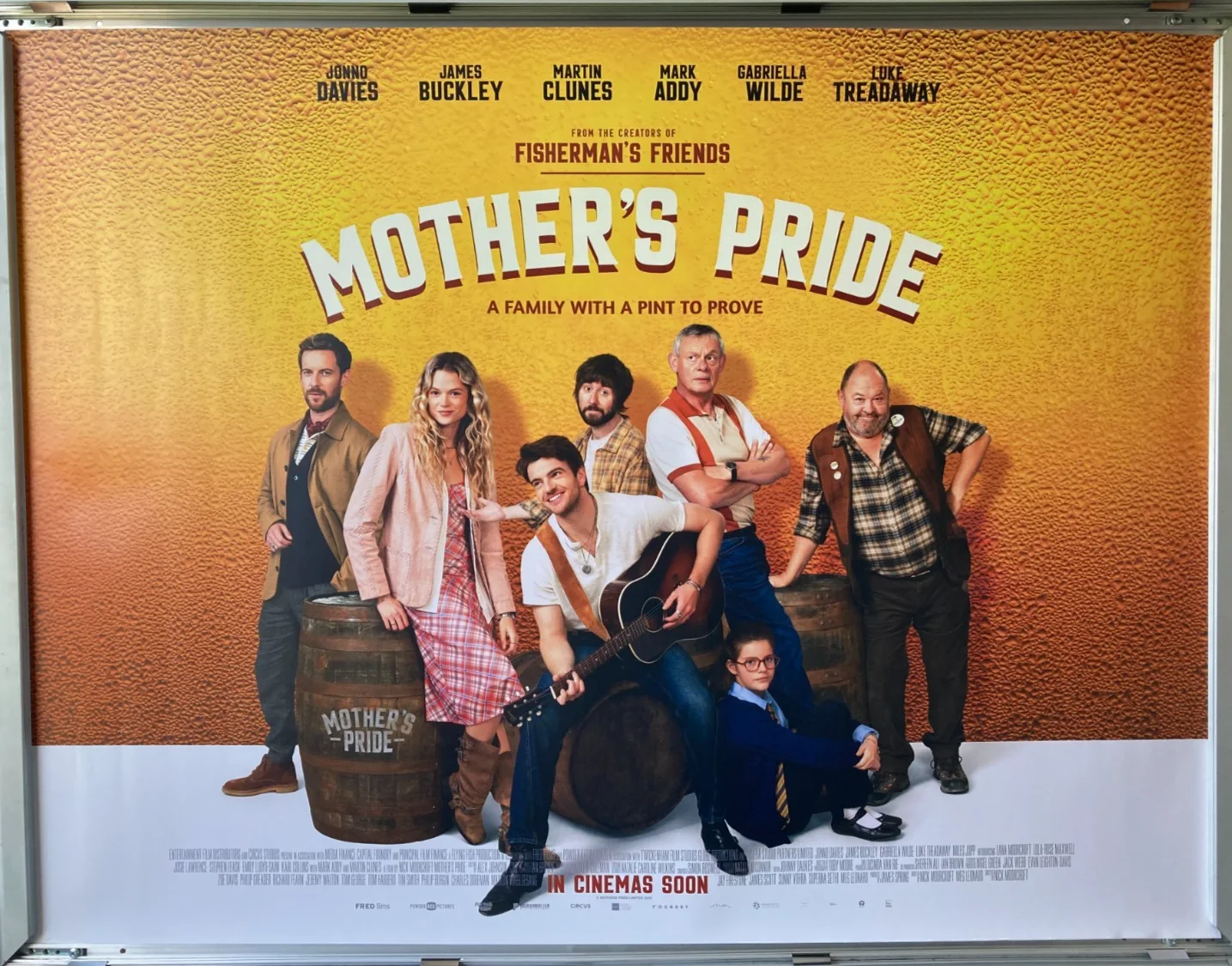 Cinema Poster: MOTHER'S PRIDE 2026 (Quad) Martin Clunes Mark Addy James Buckley, изображение 2