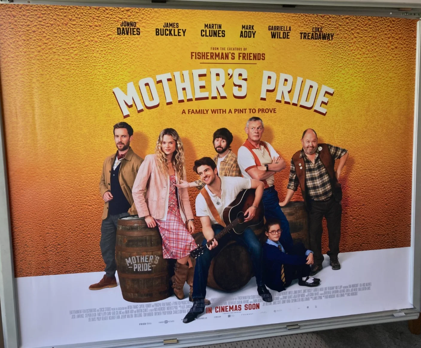 Cinema Poster: MOTHER'S PRIDE 2026 (Quad) Martin Clunes Mark Addy James Buckley, изображение 3