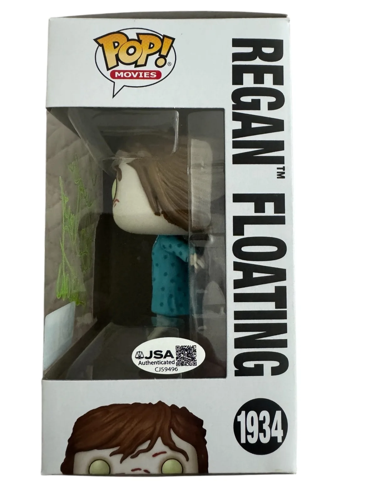 LINDA BLAIR signed (THE EXORCIST) #1934 Regan Floating Funko Pop JSA witness, изображение 2