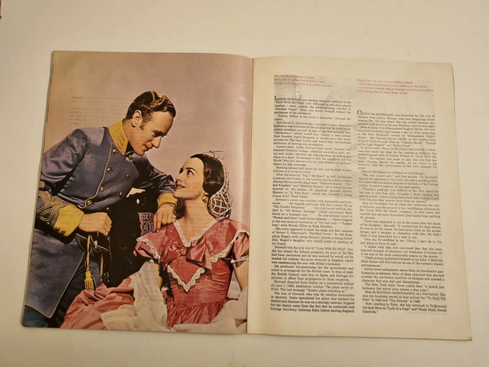 The Story Of Gone With The Wind Vivien Leigh Clark Gable Olivia De Havilland, изображение 5