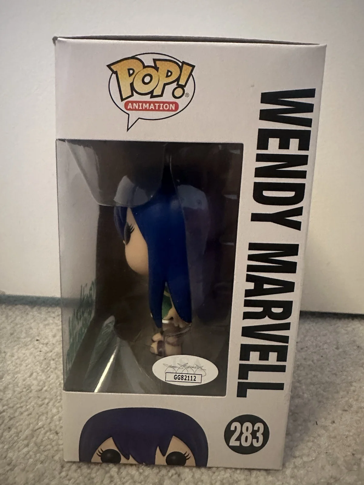 Brittney Karbowski — BRITTNEY KARBOWSKI SIGNED WENDY MARVELL FAIRY TAIL FUNKO POP W/JSA CERT ANIME, изображение 3