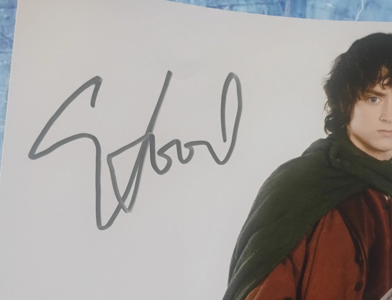 Elijah Wood Hand Signed 8x10 Photo COA Lord Of The Rings NO US TARIFFS, изображение 3