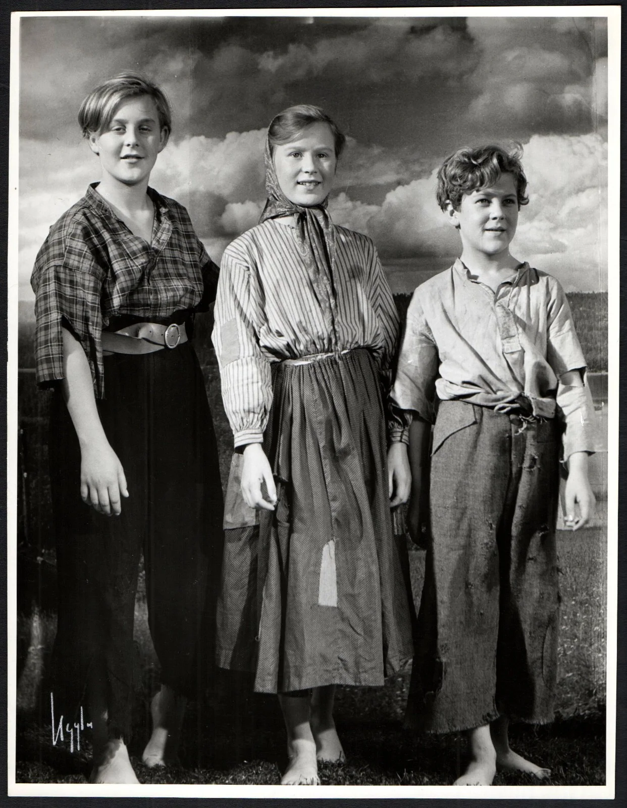 BARNEN FRAN FROSTMOFJALLET 1945 Siv Hansson, Anders Nyström 2 STILLS, изображение 3
