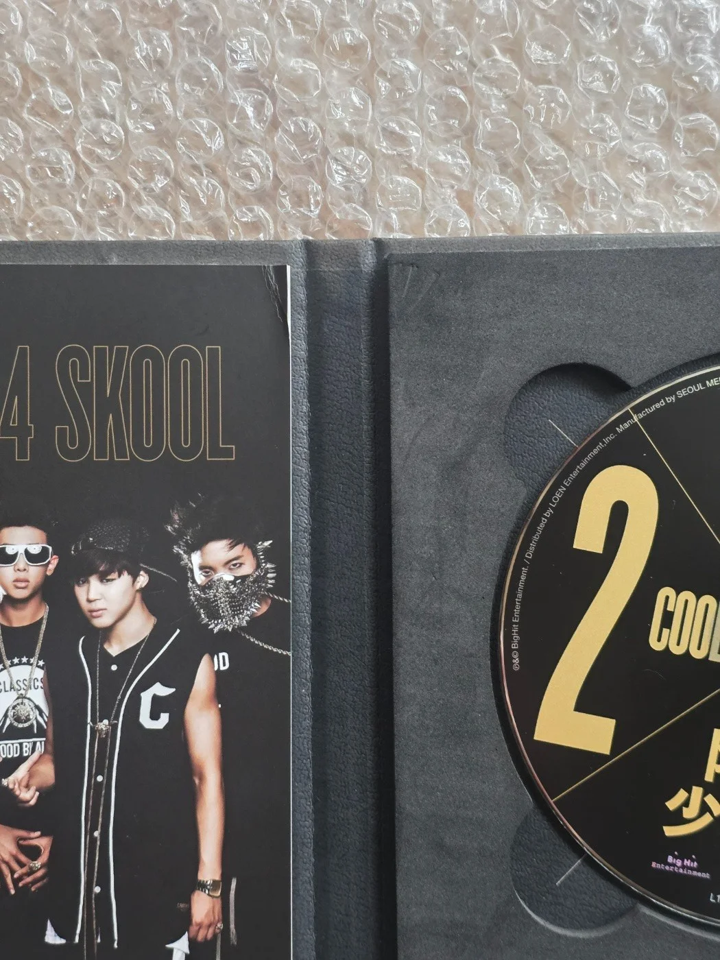 BTS BANGTAN BOYS Promo 2 COOL 4 SKOOL Album Autographed Hand Signed, изображение 4
