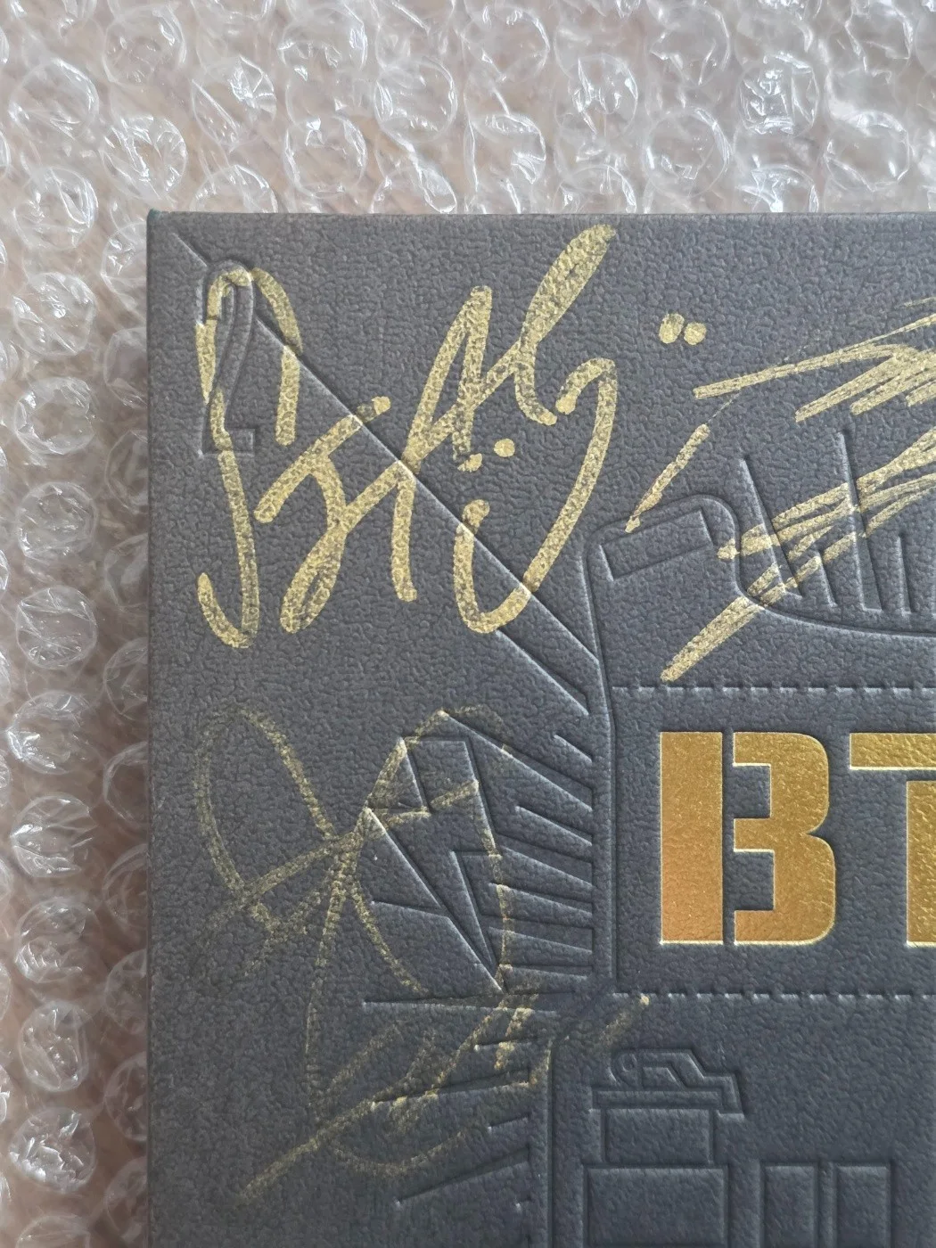 BTS BANGTAN BOYS Promo 2 COOL 4 SKOOL Album Autographed Hand Signed, изображение 5