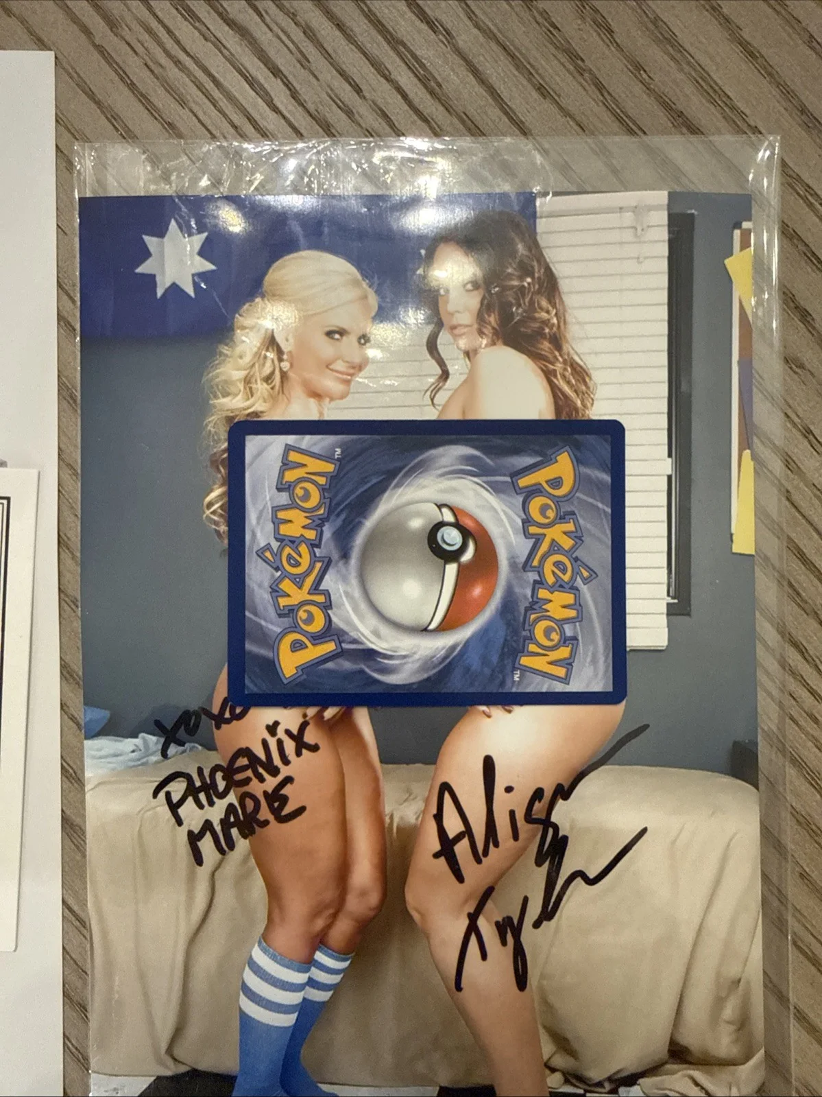Adult Star Model Signed Photos Lot Lot Of Two, изображение 2