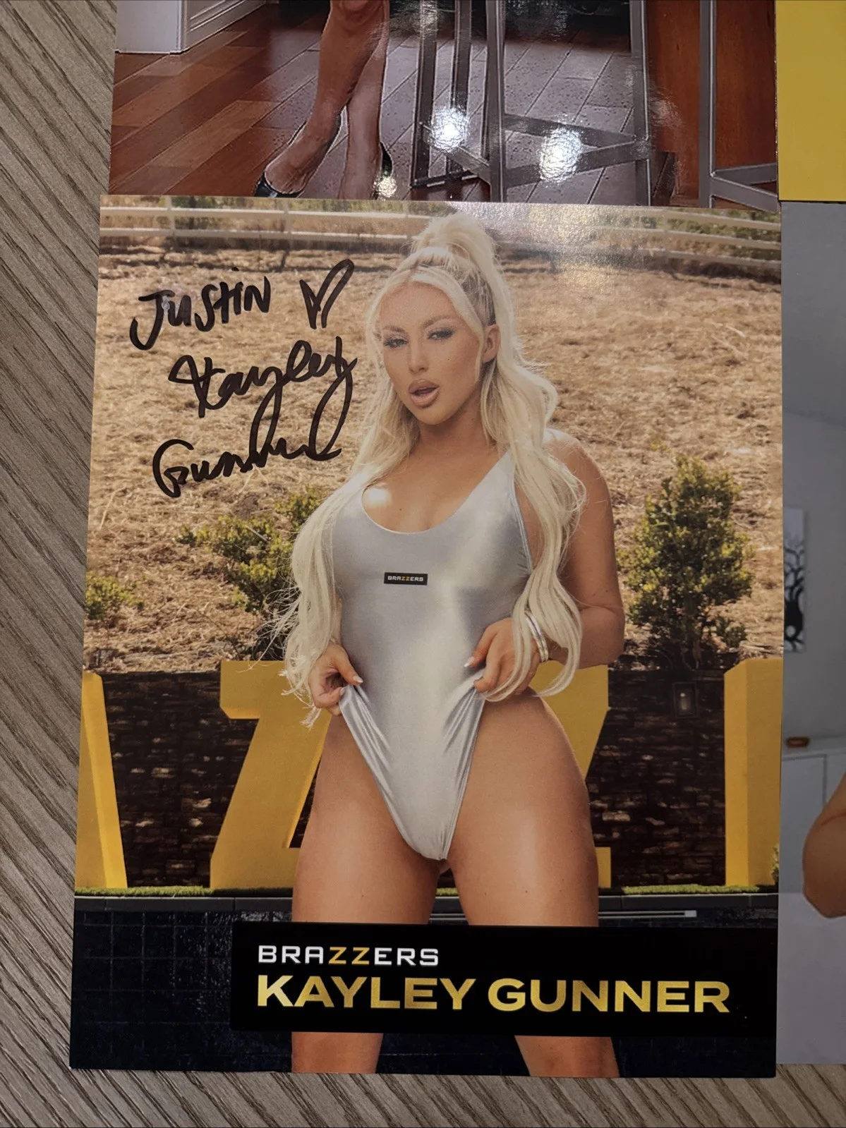 Adult Star Model Signed 8/10 Photo Authentic Autograph COA Lot of 4, изображение 5