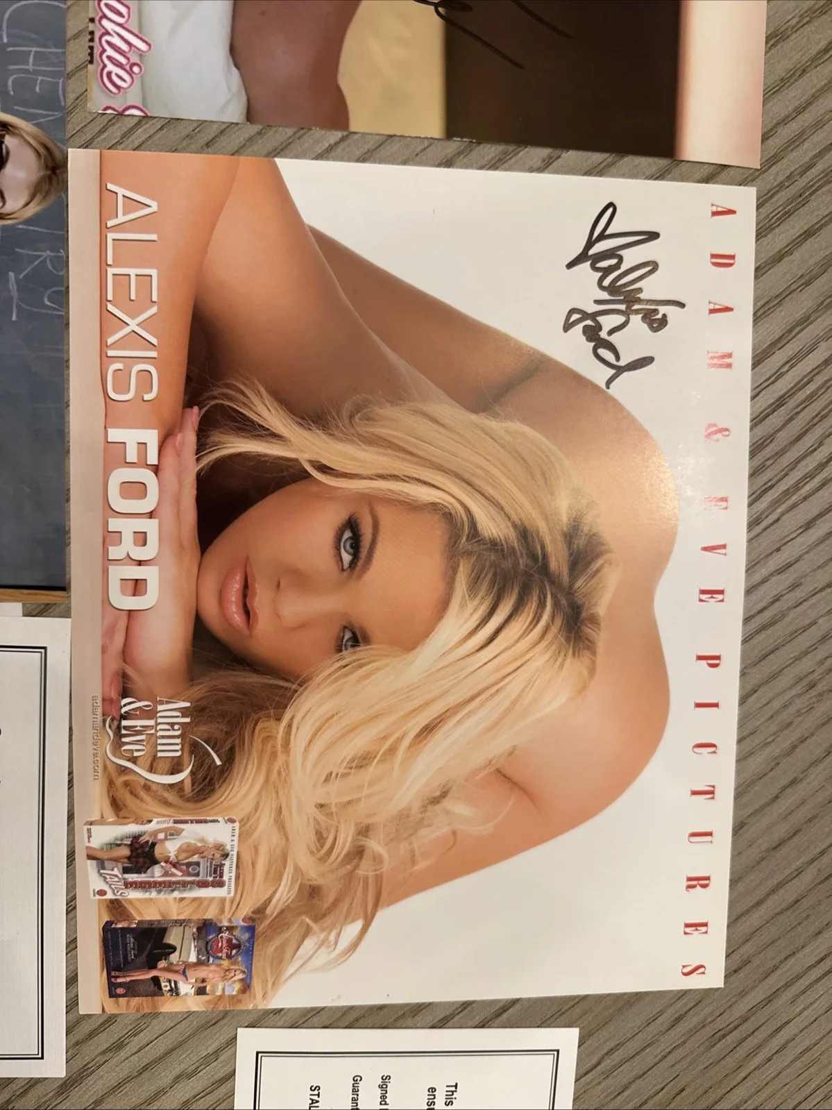 Adult Star Model Signed 8/10 Photo Authentic Autograph COA Lot of 4, изображение 4