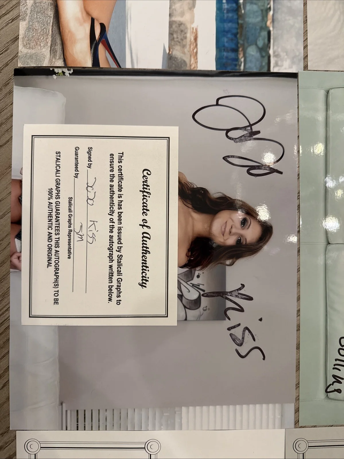 Adult Star Signed Photos 8x10 Set of 4 Romi Rain, Jojo Kiss, Kay Lovely, Madi, изображение 3