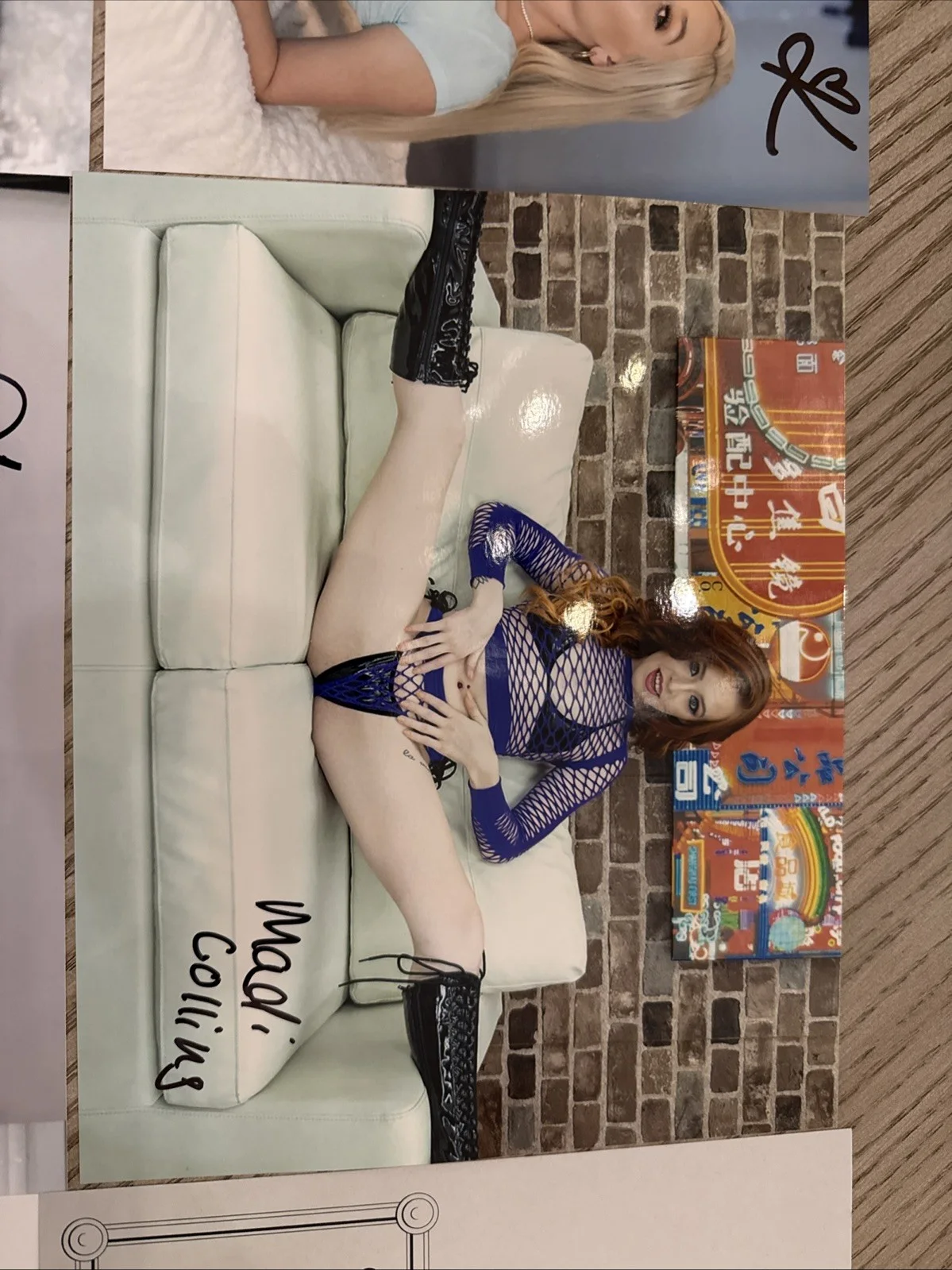Adult Star Signed Photos 8x10 Set of 4 Romi Rain, Jojo Kiss, Kay Lovely, Madi, изображение 4