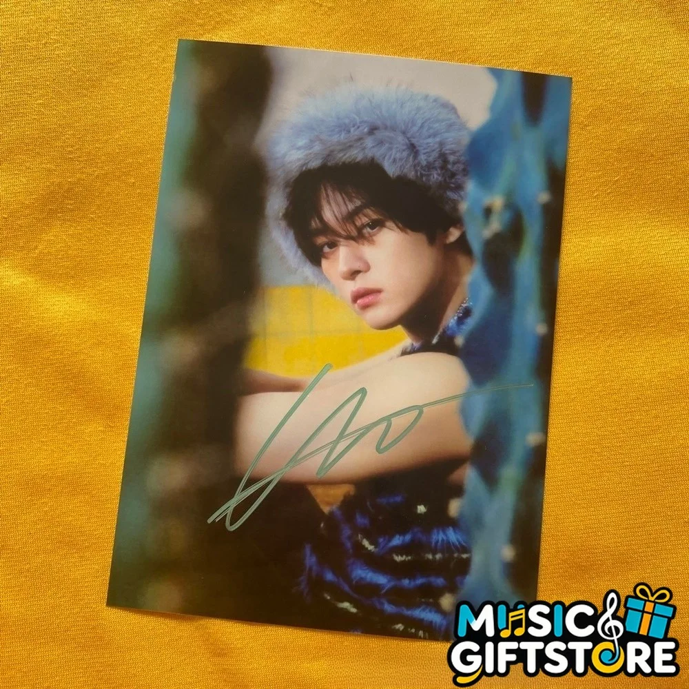 Stray Kids LEE KNOW Photo Autographed Signed K-POP Collection 4*6 2026 #MUGS, изображение 3