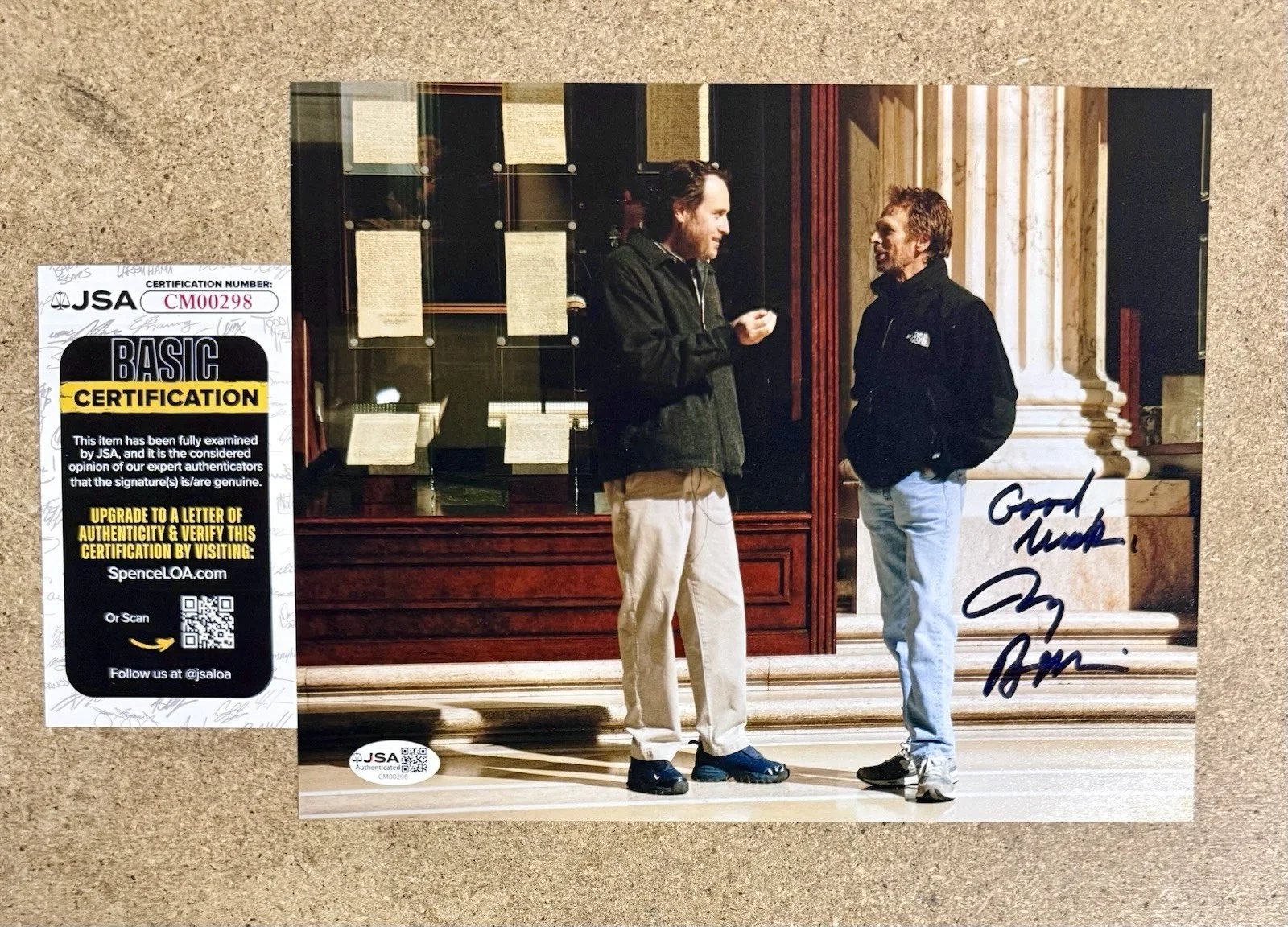 Jerry Bruckheimer — Jerry Bruckheimer Signed 8x10 Producer Legend Hollywood Icon Treasure JSA COA
