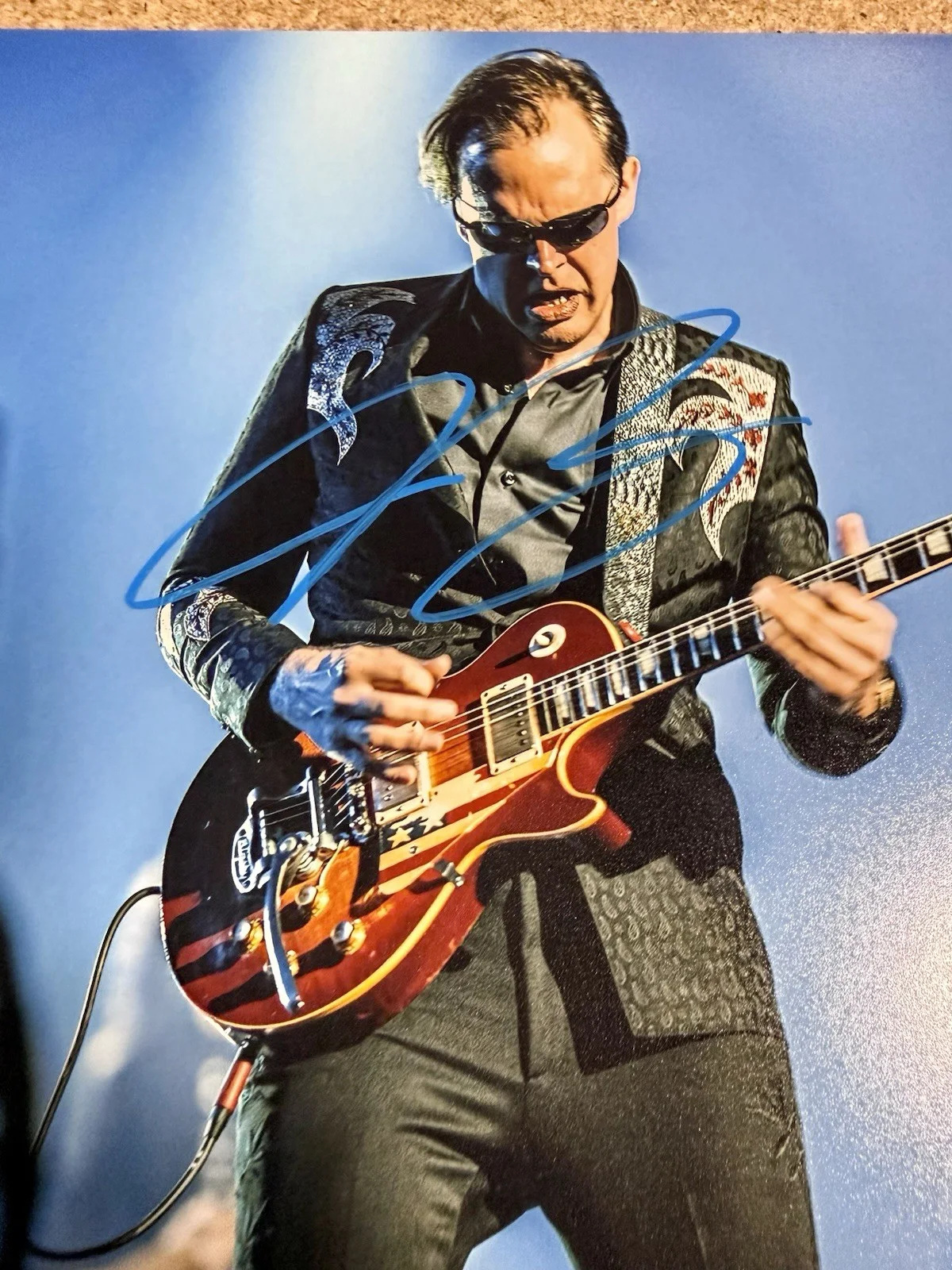 Joe Bonamassa Signed Blues Singer Songwriter Guitarist 8x10 Photo JSA COA, изображение 3