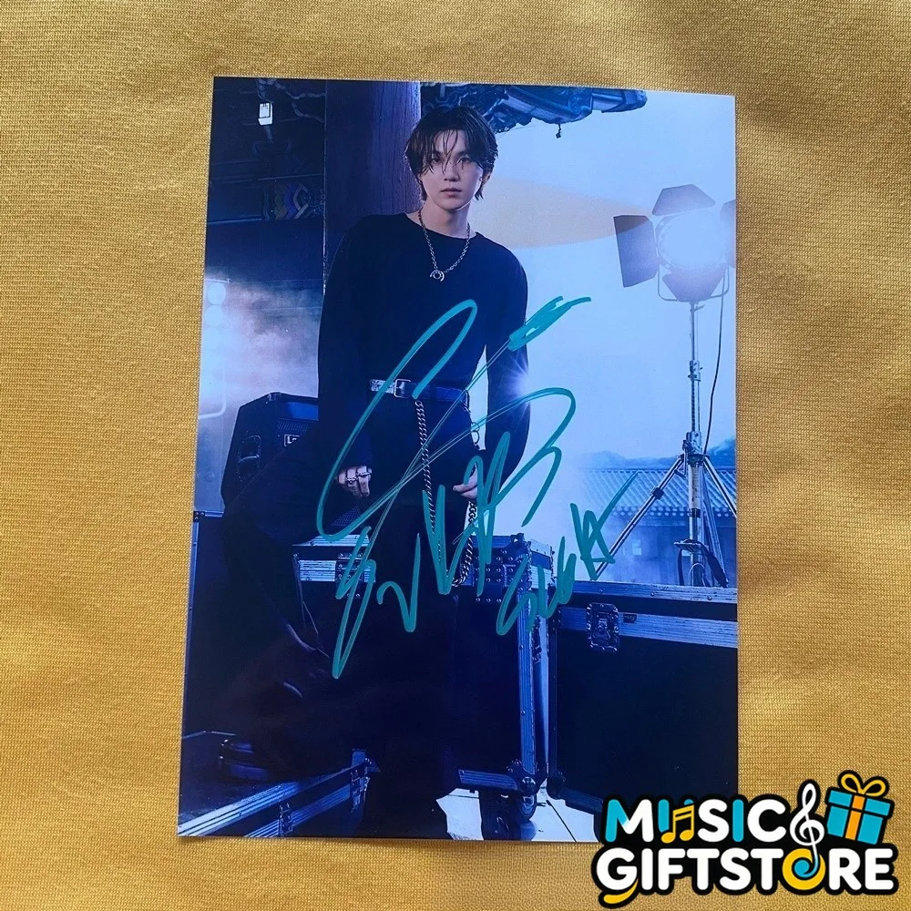 BTS SUGA AUTOGRAPHED SIGNED PHOTO K-POP GIFTS COLLECTION 4*6 2026 #MUGS, изображение 4