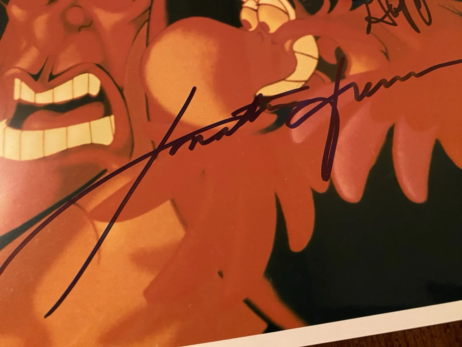 Gilbert Gottfried, Jonathan Freeman — Gilbert Gottfried Jonathan Freeman Signed Autographed Photo With COA Aladdin, image 5