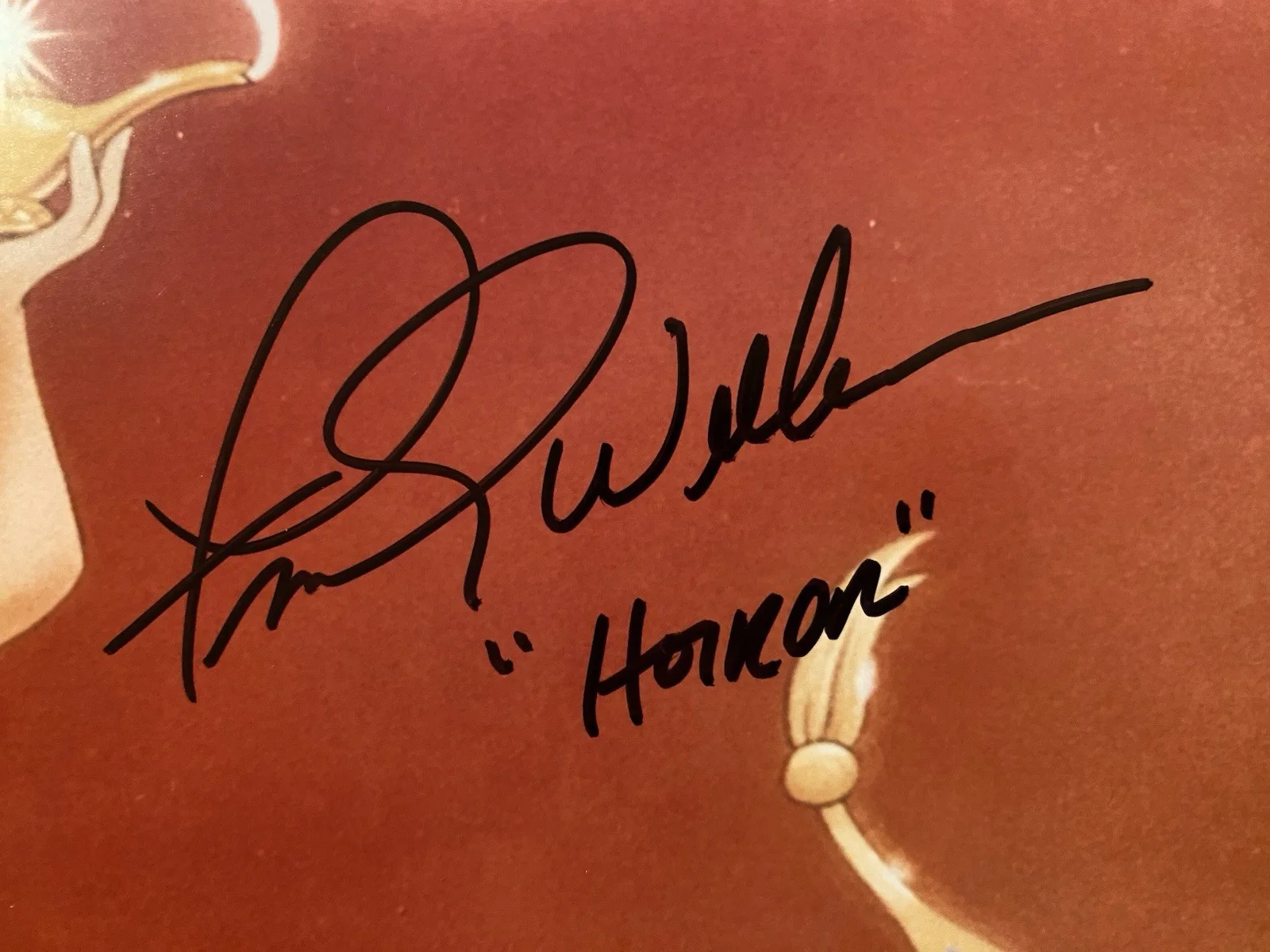 Frank Welker — Frank Welker Signed Autographed 10x8 Photo With COA Aladdin Abu Voice Actor, image 2