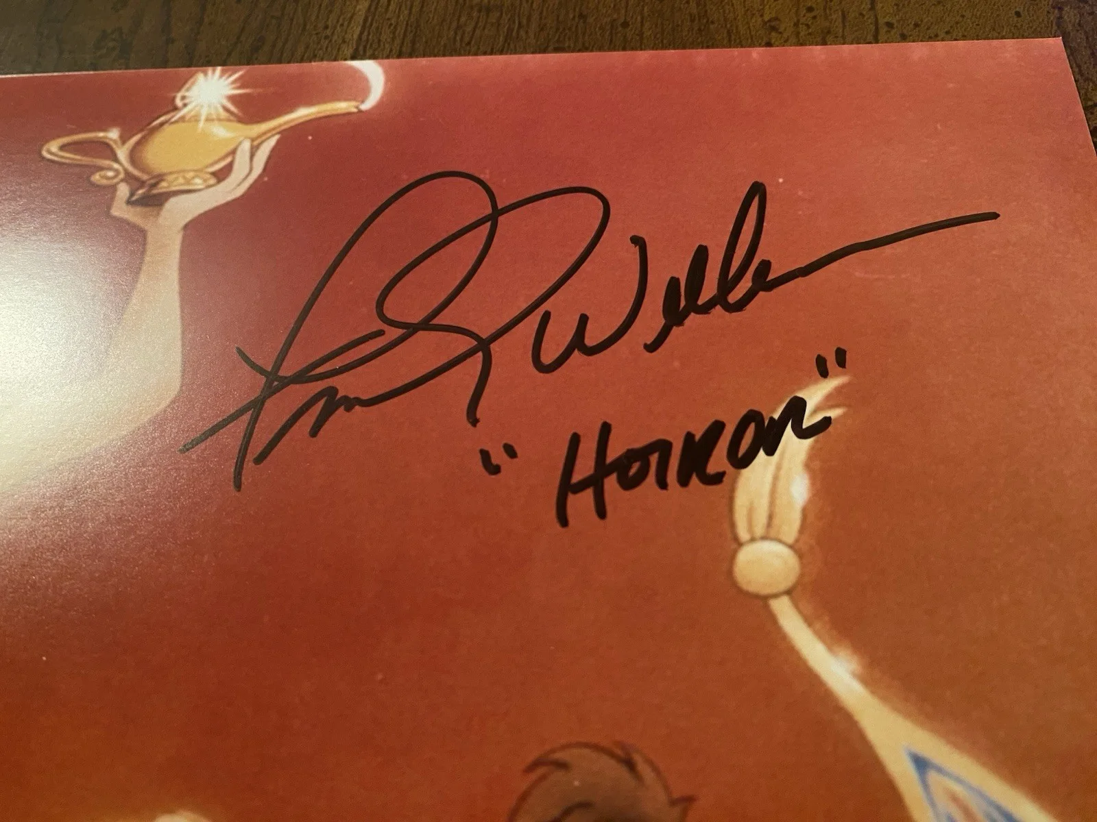 Frank Welker — Frank Welker Signed Autographed 10x8 Photo With COA Aladdin Abu Voice Actor, image 3