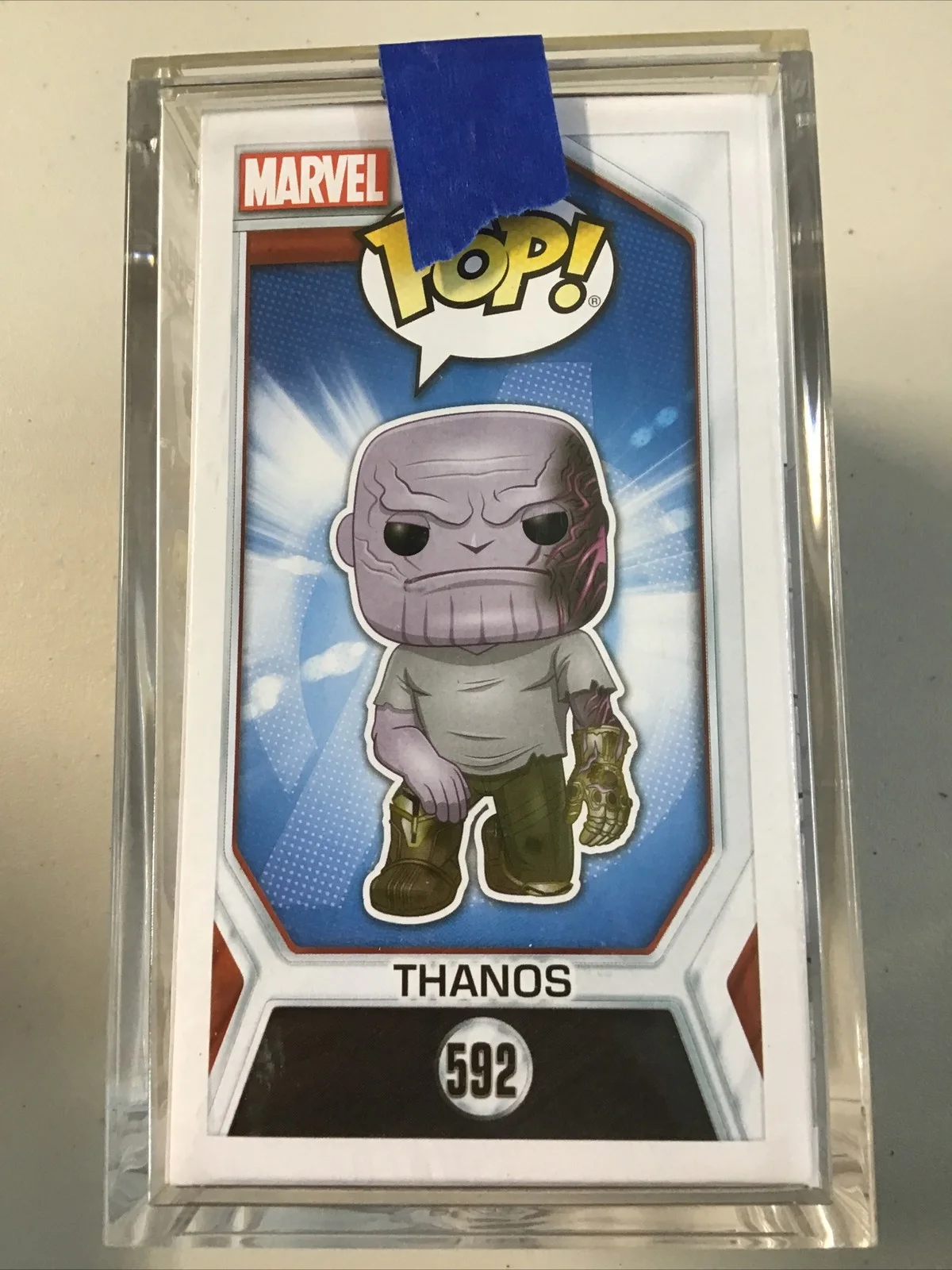 Funko Pop! #592 Marvel Thanos Signed by Josh Brolin Beckett COA, image 4