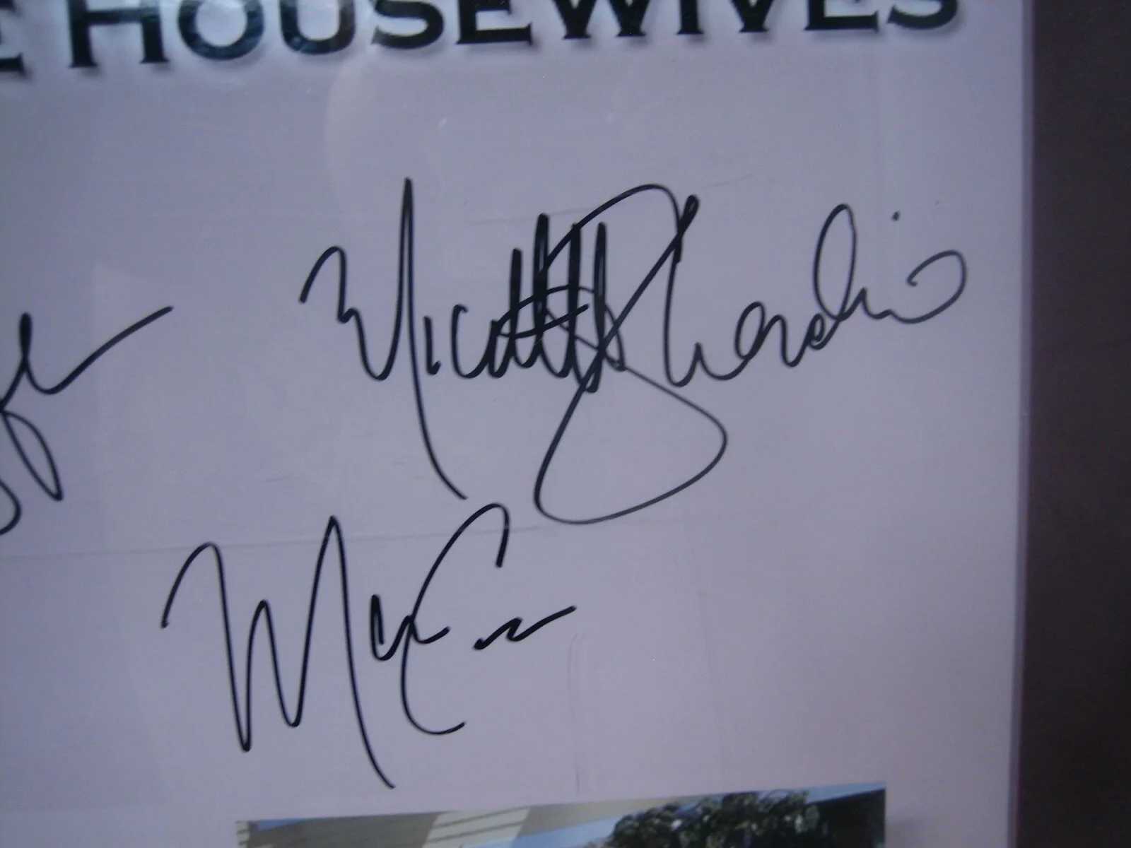 cast 5x — desperate housewives custom photo w frame original signed autographed cast 24x18, изображение 3